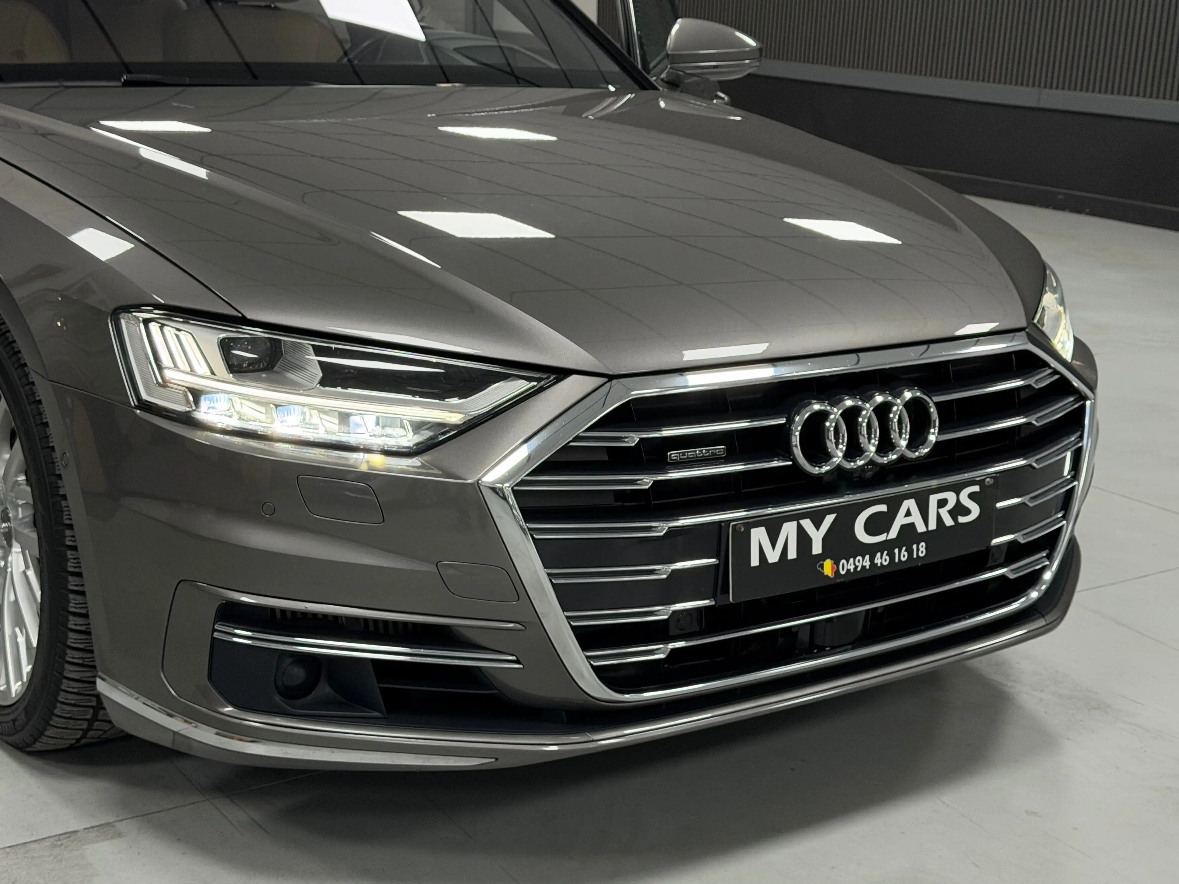 Audi A8 50 TDi Quattro Tiptronic - TOIT PANORAMIQUE - MATRIX - DISTRONIC - HEAD-UP - CAMERA 360 - KEYLESS — photo 11