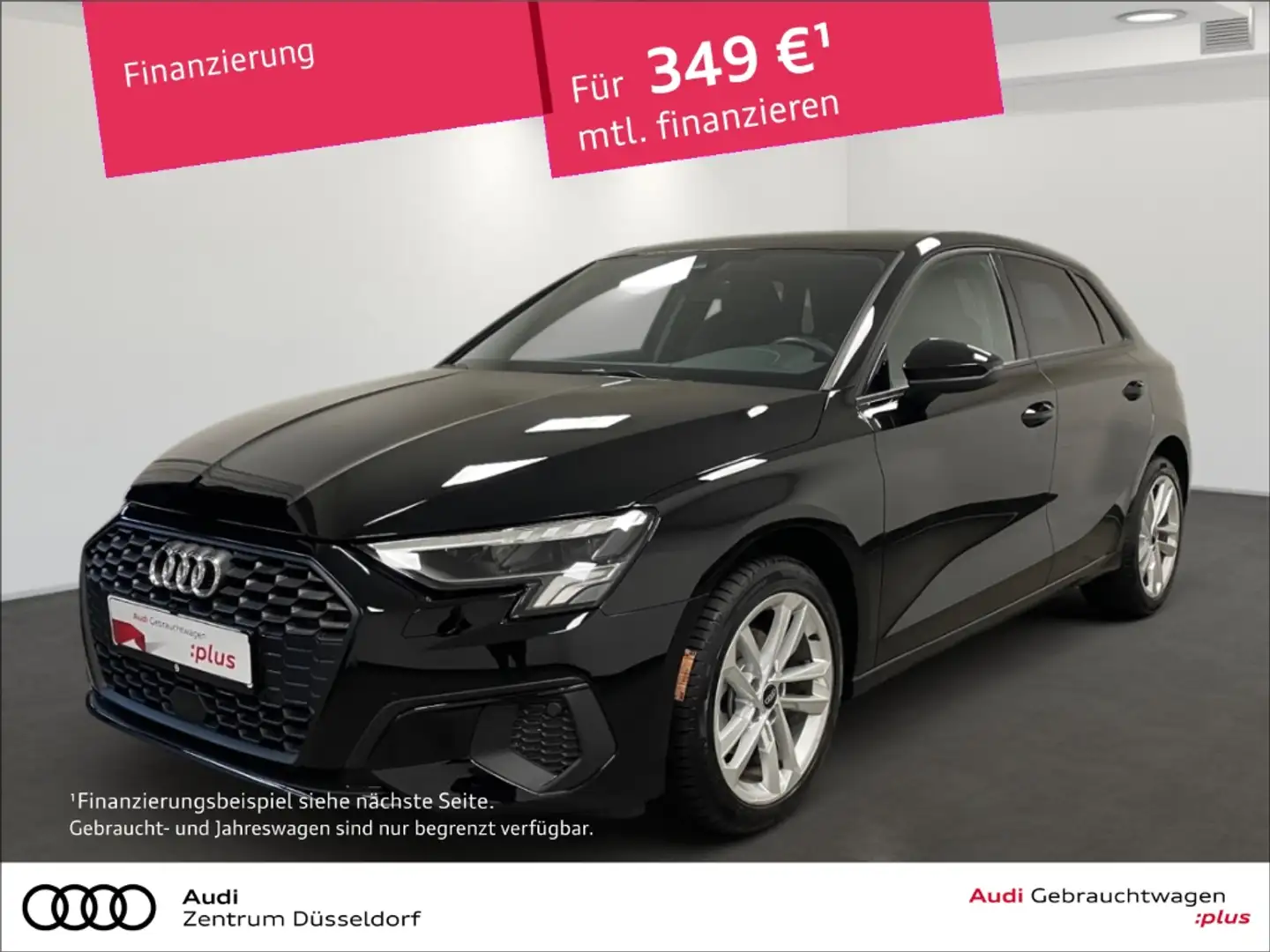 Audi A3 Sportback 30 TFSI MMI LED VIRTUAL CARPLAY Schwarz - 1