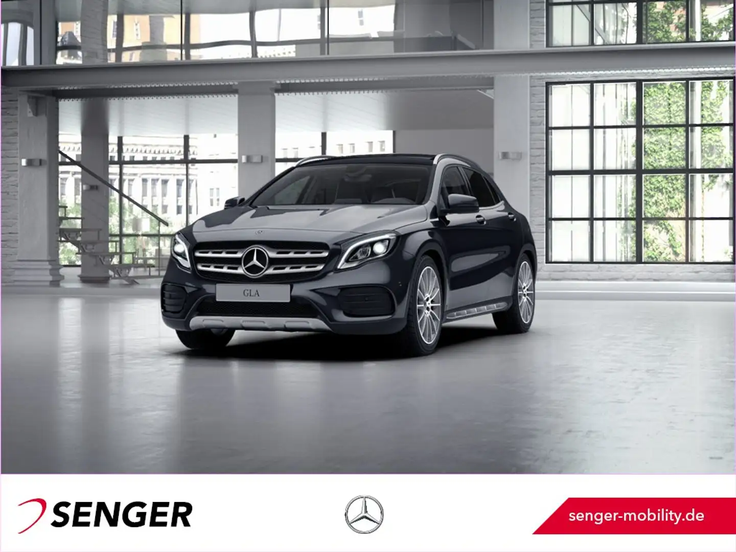 Mercedes-Benz GLA 250 4M AMG Rückfahrkamera Panorama Totwinkel Noir - 1