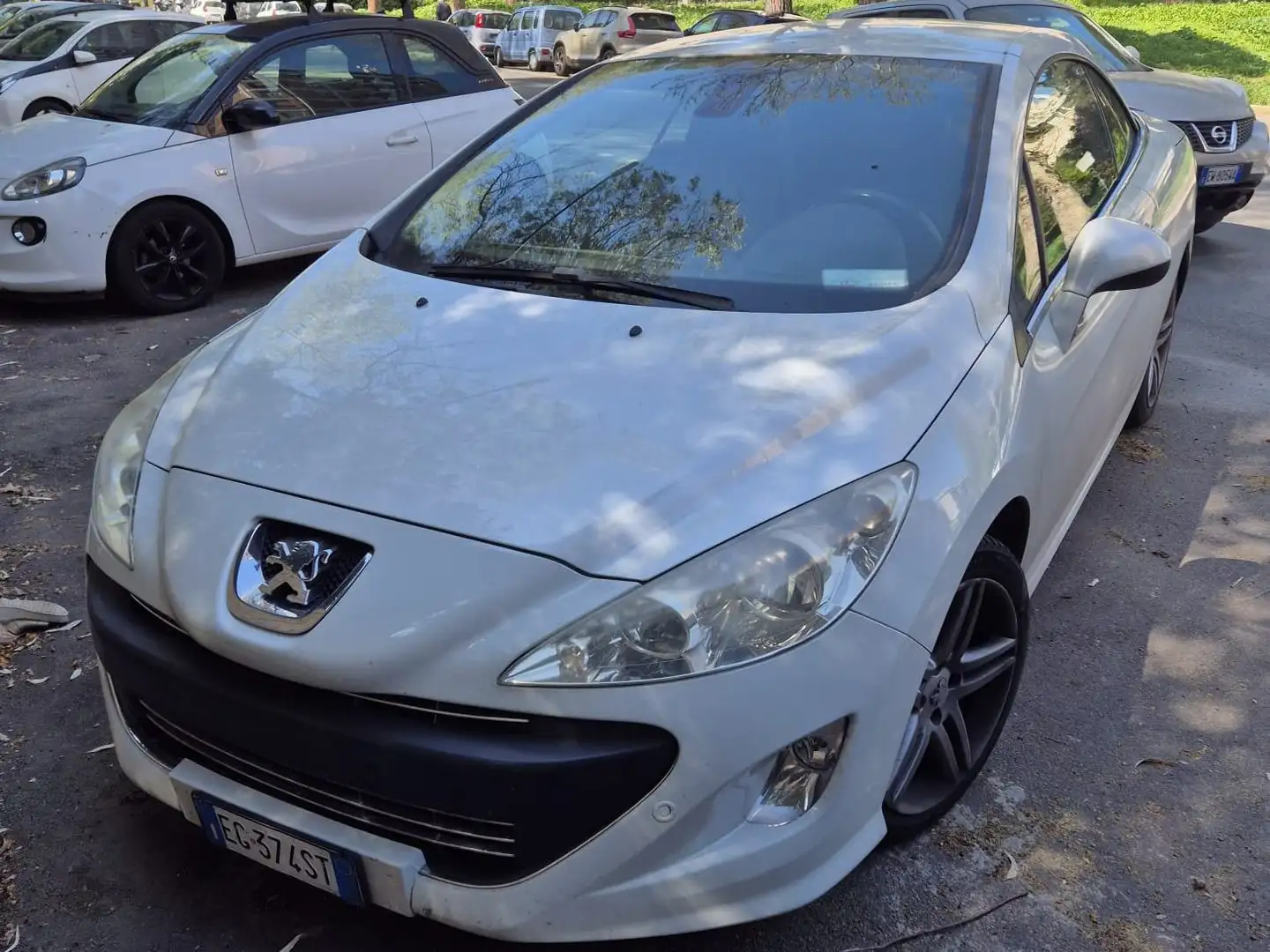 Peugeot 308 308 I 2007 CC CC 2.0 hdi 16v Feline 140cv Bianco - 1