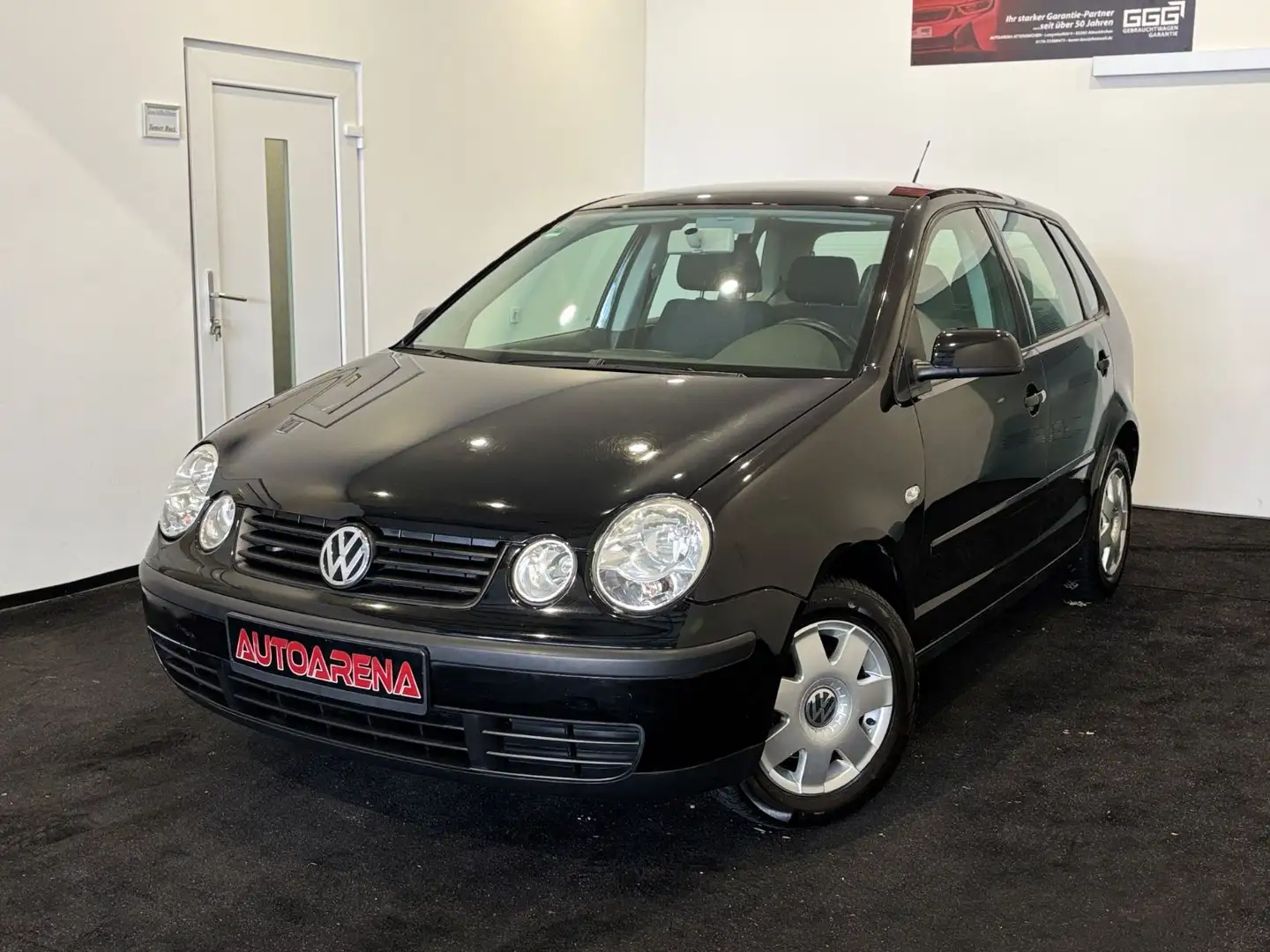 Volkswagen Polo 1.2 Highline|KLIMAAUTOM|118.000TKM|TÜV09.25 Zwart - 1