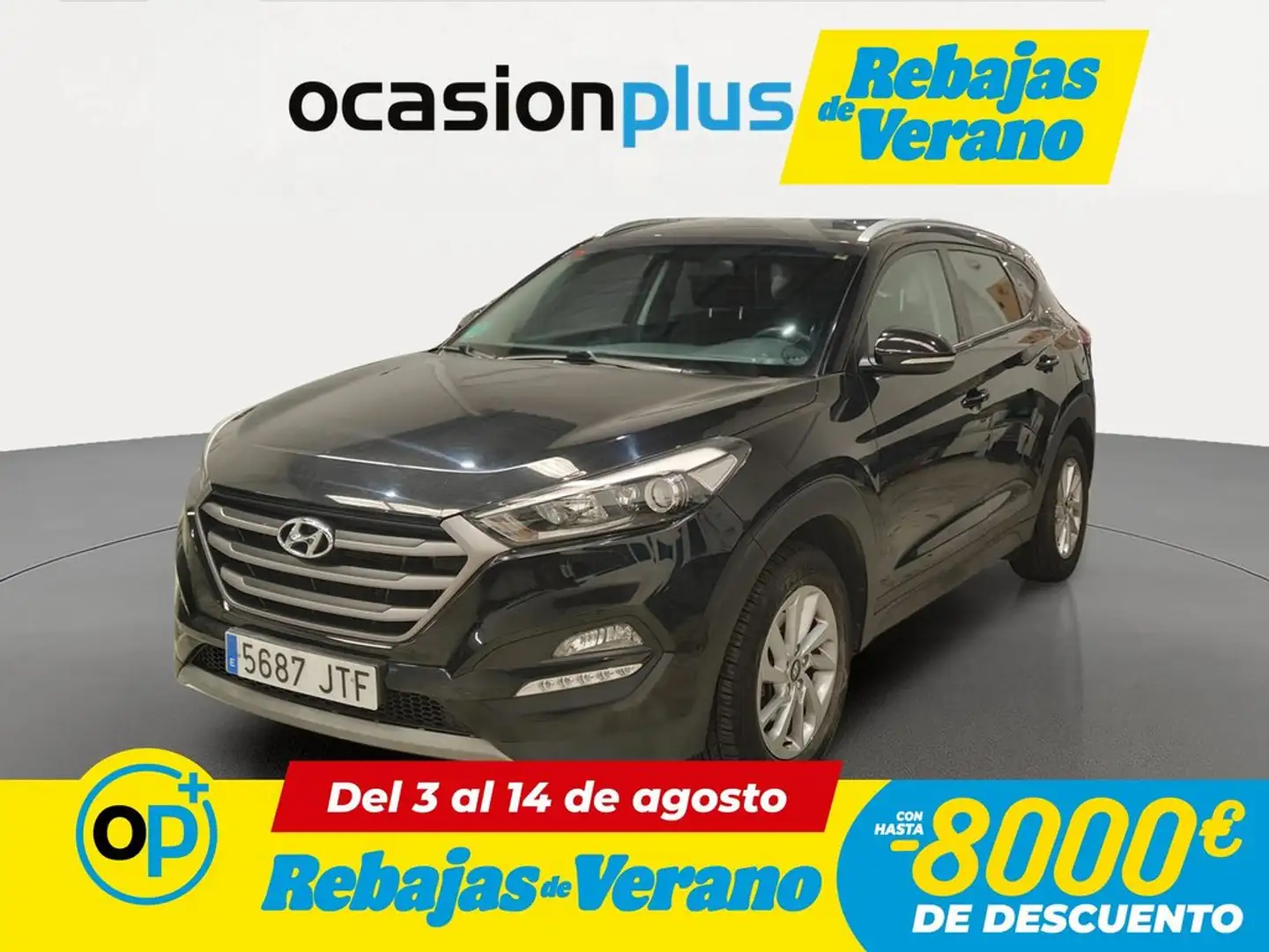 Hyundai TUCSON 1.7CRDI BD 25A 4x2 115 Negro - 1