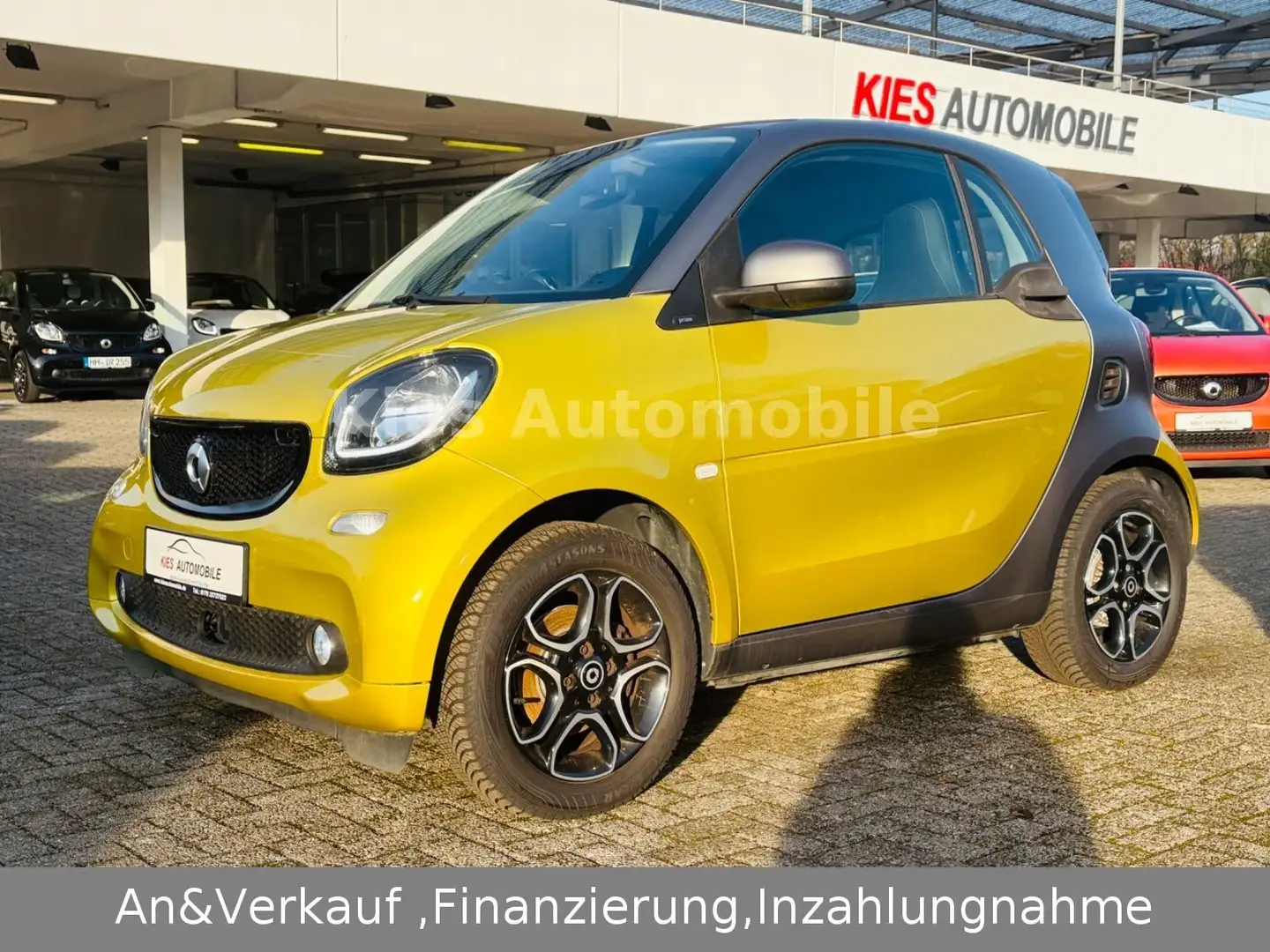 smart forTwo Prime 90PS LEDER/NAVI/PANO/SITZH/AMBIENTE Gris - 1