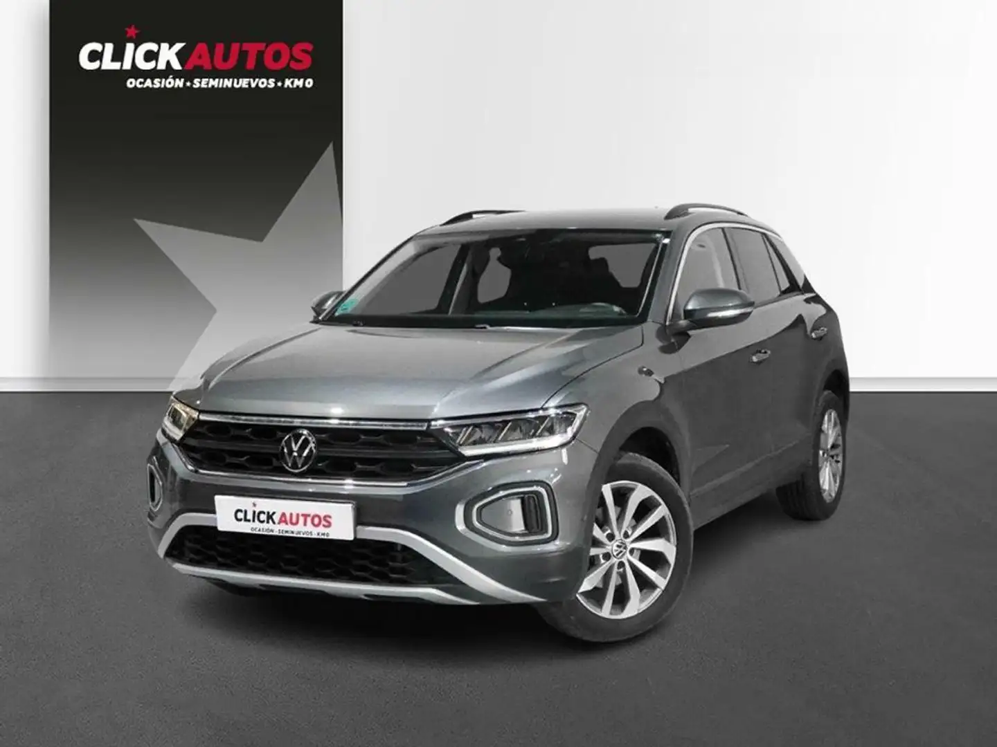 Volkswagen T-Roc 1.0 TSI Life 81kW Plateado - 1
