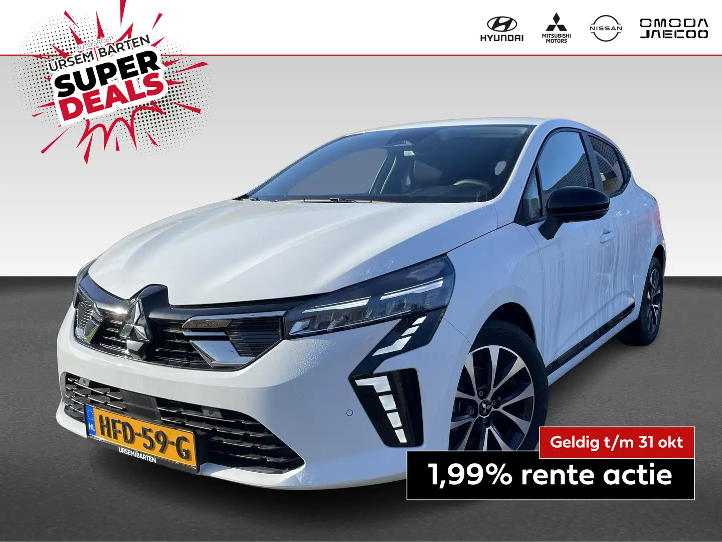 Mitsubishi Colt 1.0T MT Intense Blanc - 1