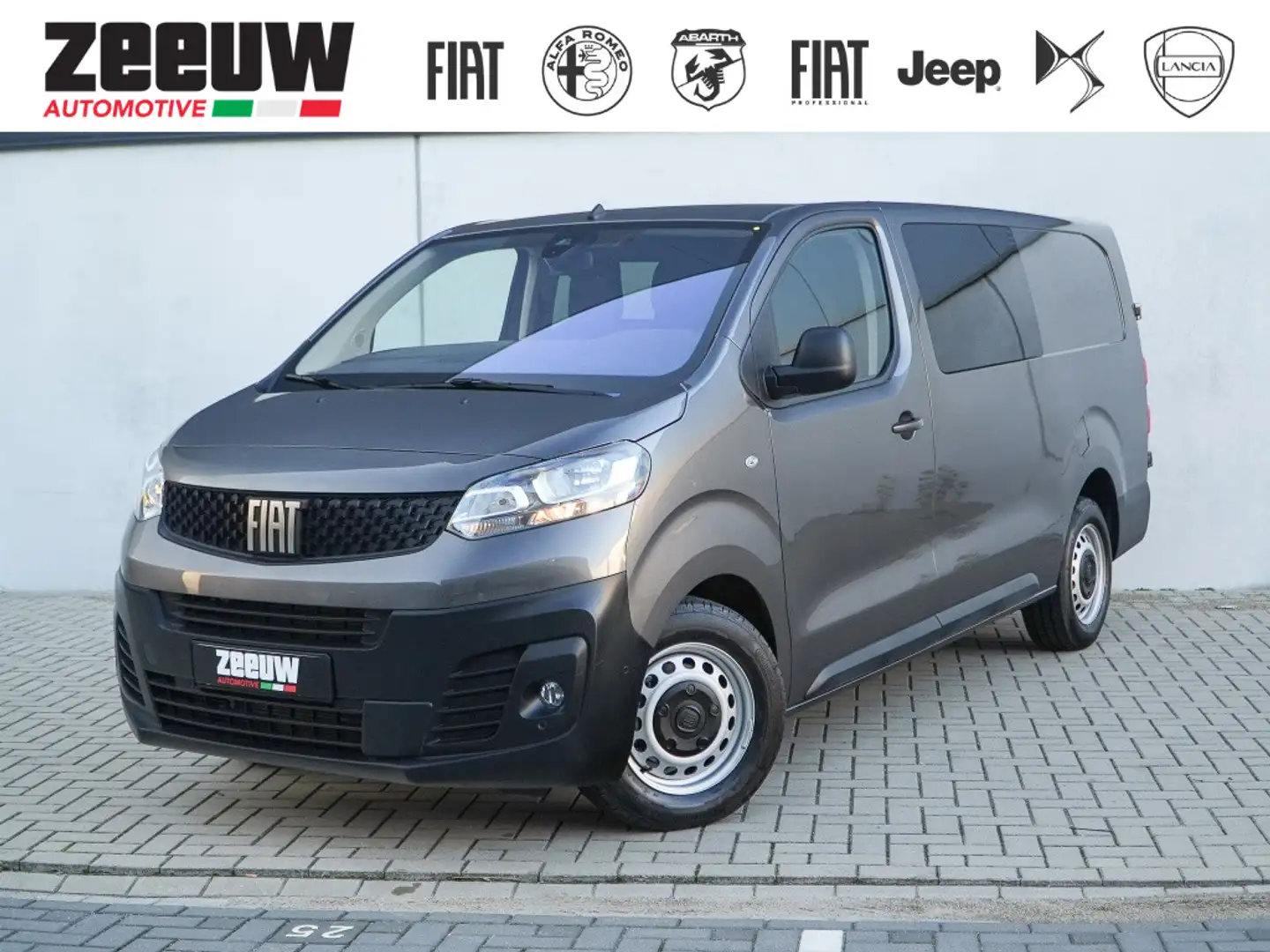 Fiat Scudo 2.0 MultiJet L3H1 DC 145PK | Automaat | 6zits | Ca Gris - 1