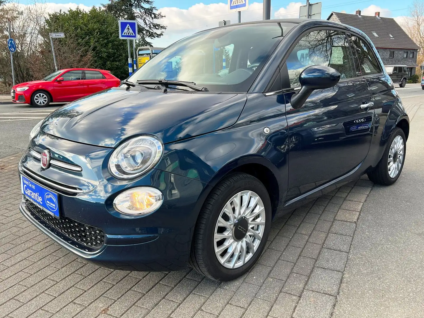 Fiat 500C Cabrio*1.Hand*Scheckheft*Klimaaut.*Xenon* Azul - 2