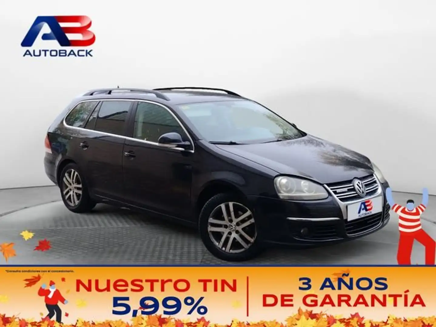 Volkswagen Golf Variant 1.9TDI Edition Blau - 1