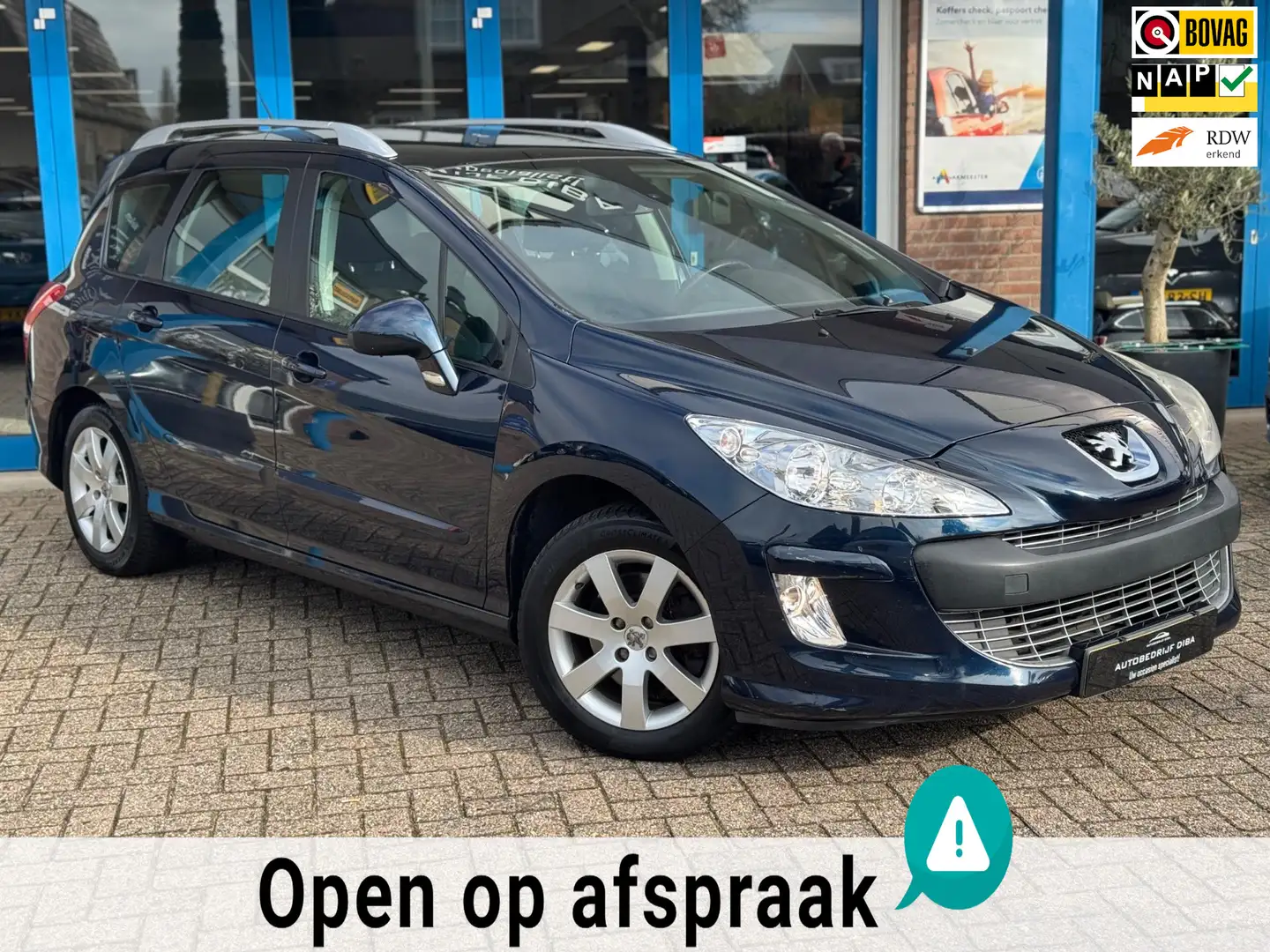 Peugeot 308 SW 1.6 THP XT Blauw 2009 CLIMA Trekh PANO NAP! Blauw - 1