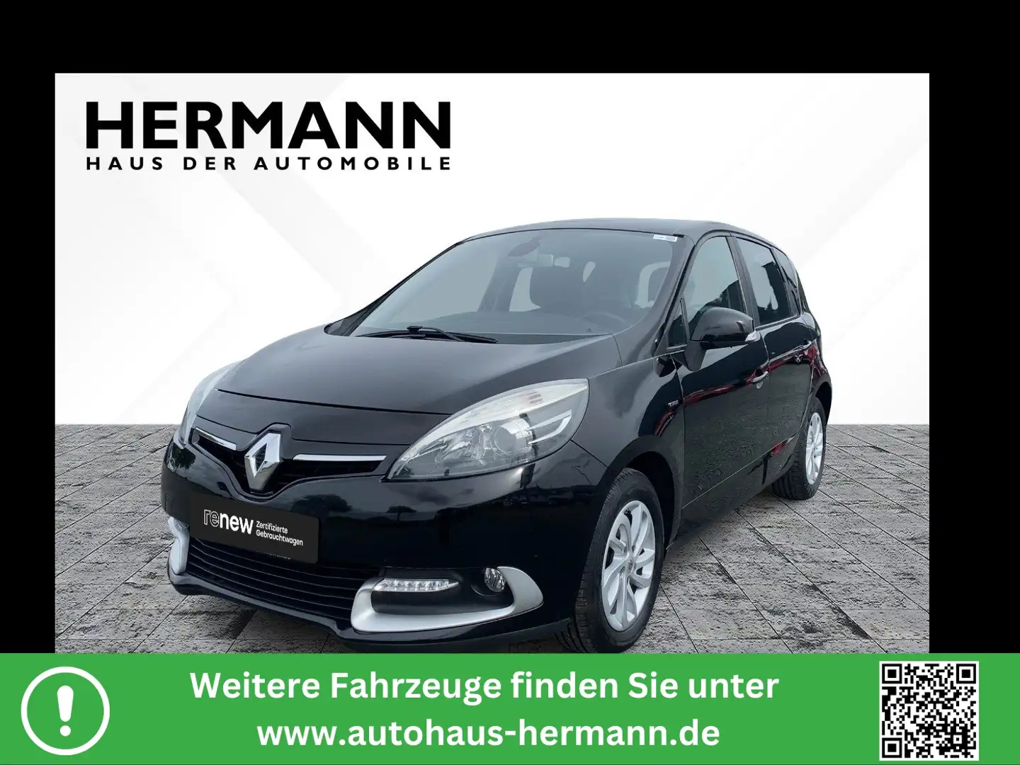 Renault Scenic III 1.5 dCi 110 FAP Limited AHK*SHZ Schwarz - 1