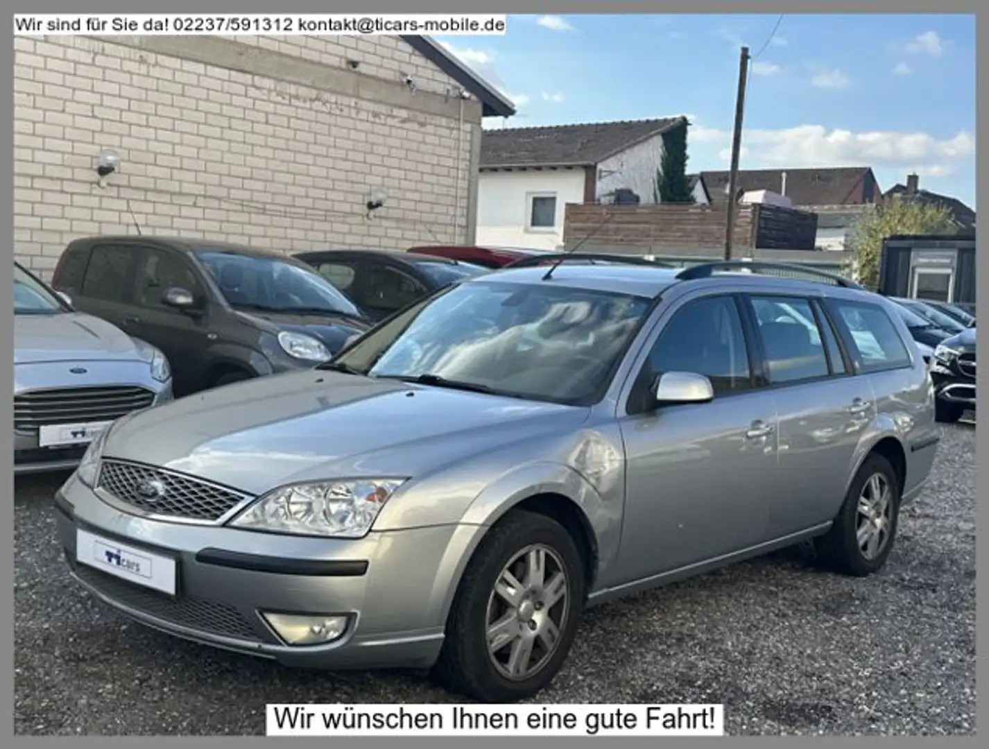 Ford Mondeo 2.0TDCi Ghia *2.Hand,PDC,Klimaaut,SHZ,AHK* Argent - 2
