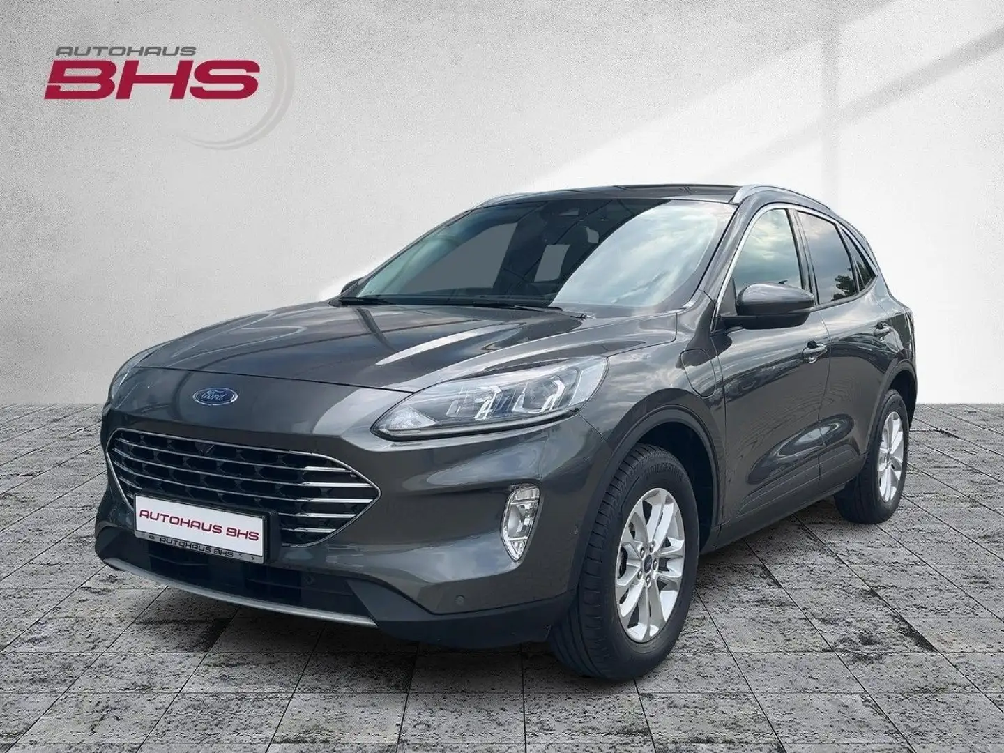 Ford Kuga 2,5l PHEV 225PS ATG Titanium Grijs - 1