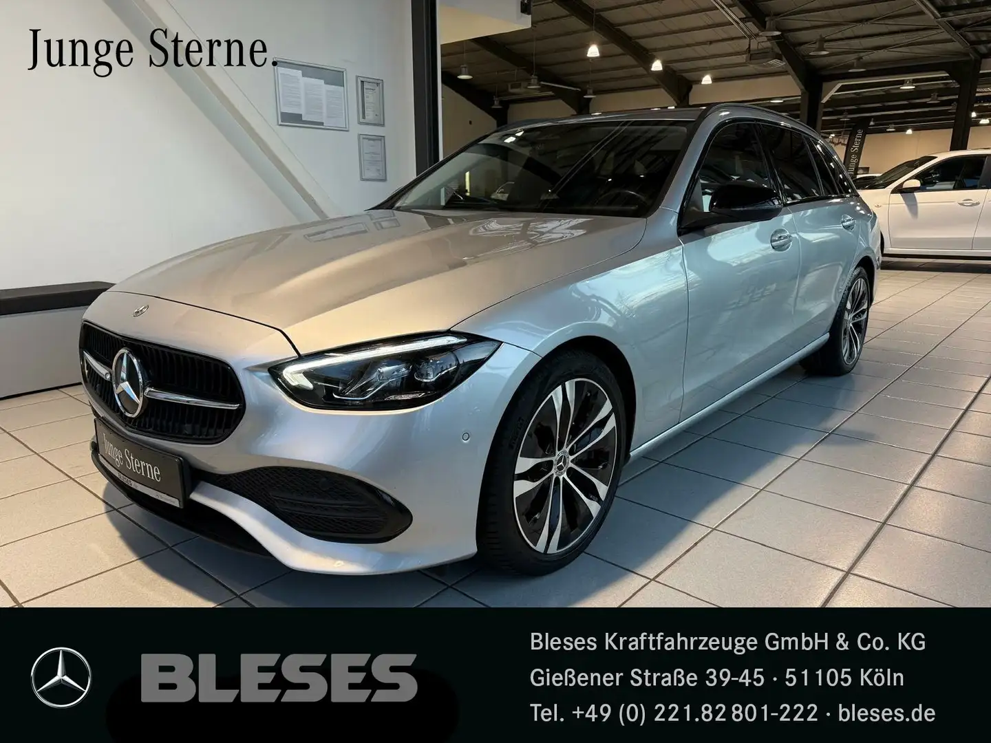 Mercedes-Benz C 220 C 220 d T Avantgarde Night+MBUX Prem+LED+Kamera Plateado - 1