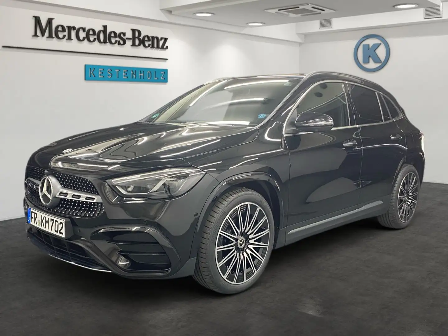 Mercedes-Benz GLA 220 4M AMG 360° Pano Multibeam AHK Keyl-GO PTS Schwarz - 2