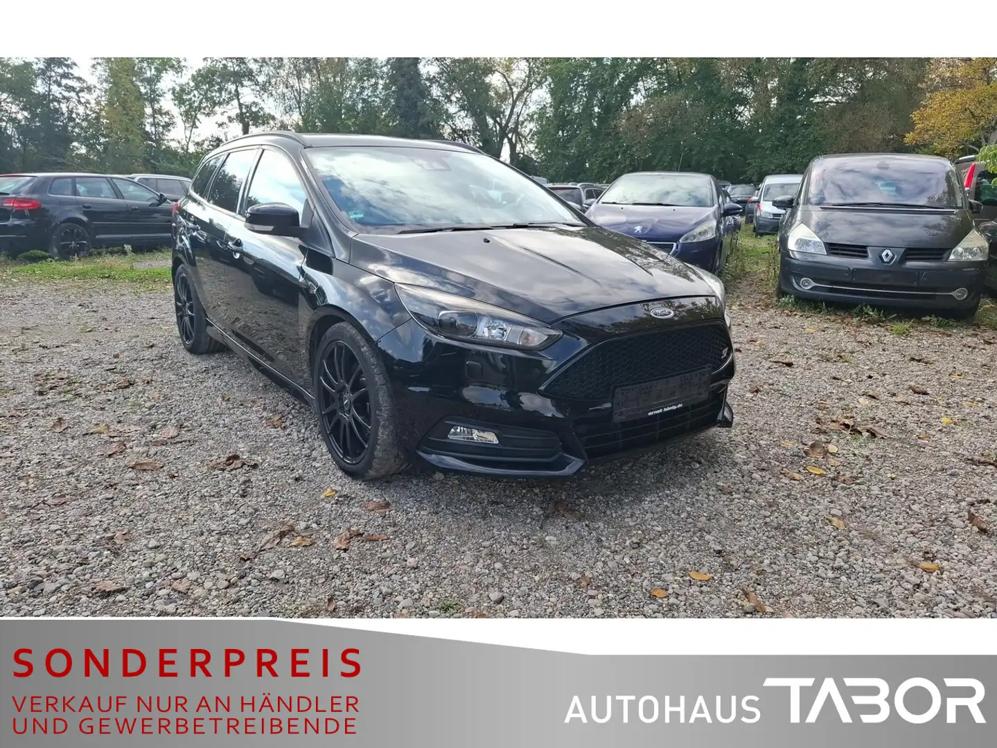 Ford Focus ST 2.0 Leder Recaro Nav BiXe PDC SHZ KeyFr Noir - 2