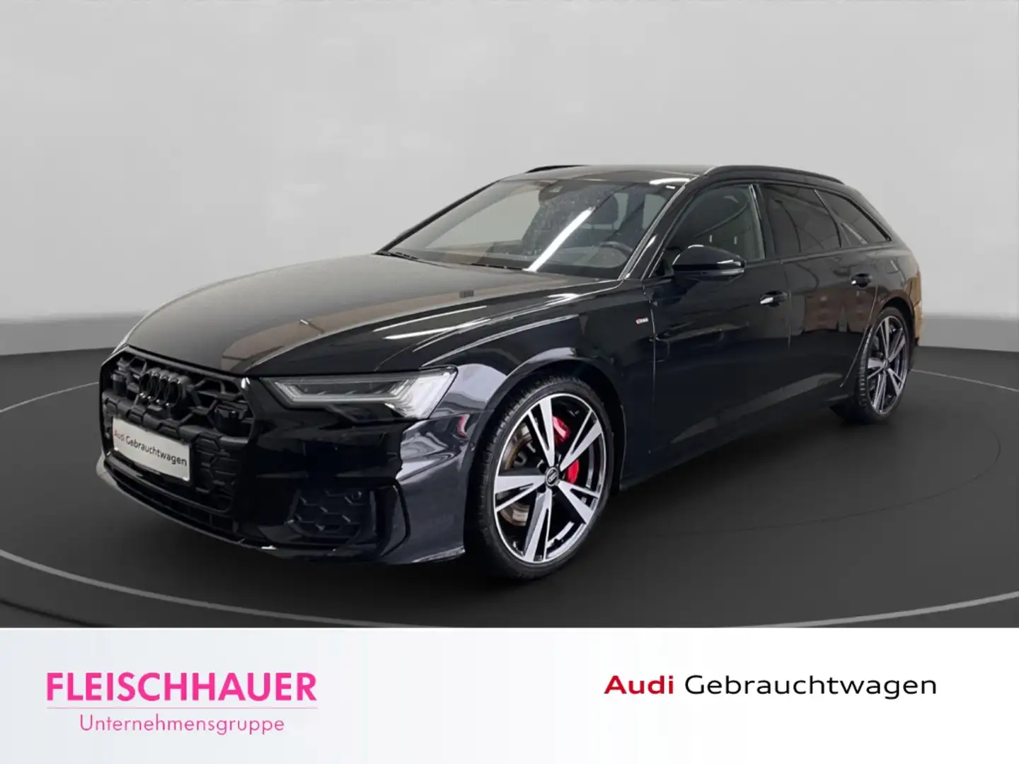 Audi A6 Avant 55 TFSI e quattro S line Leder LED HUD Navi Schwarz - 1
