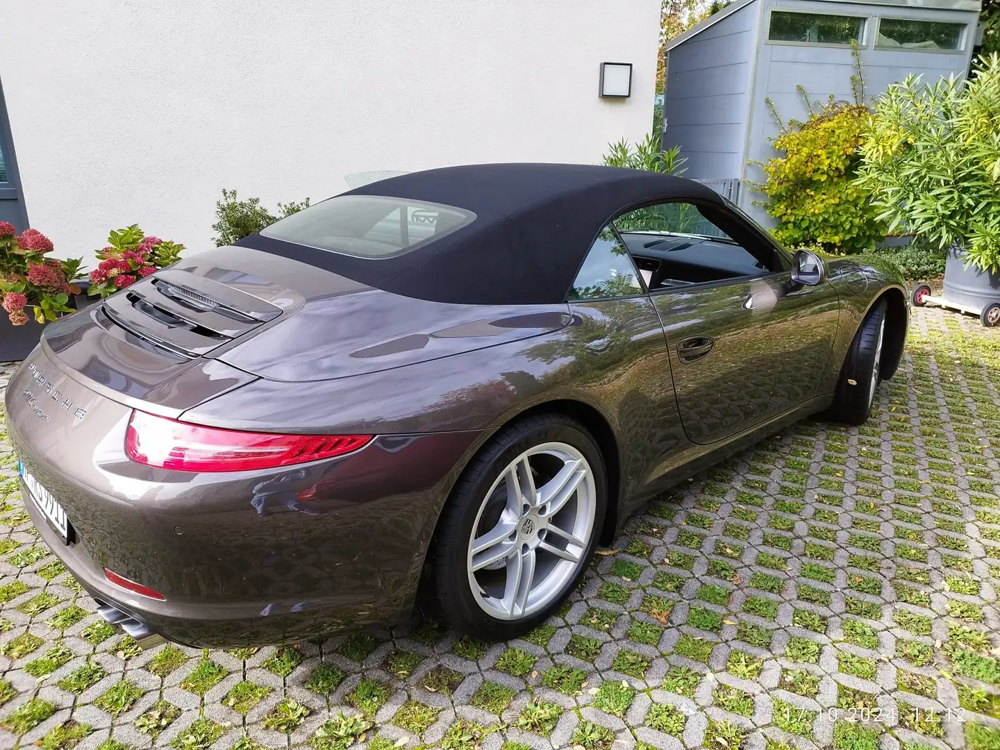 Porsche 991 911 Carrera Cabriolet PDK Braun - 2