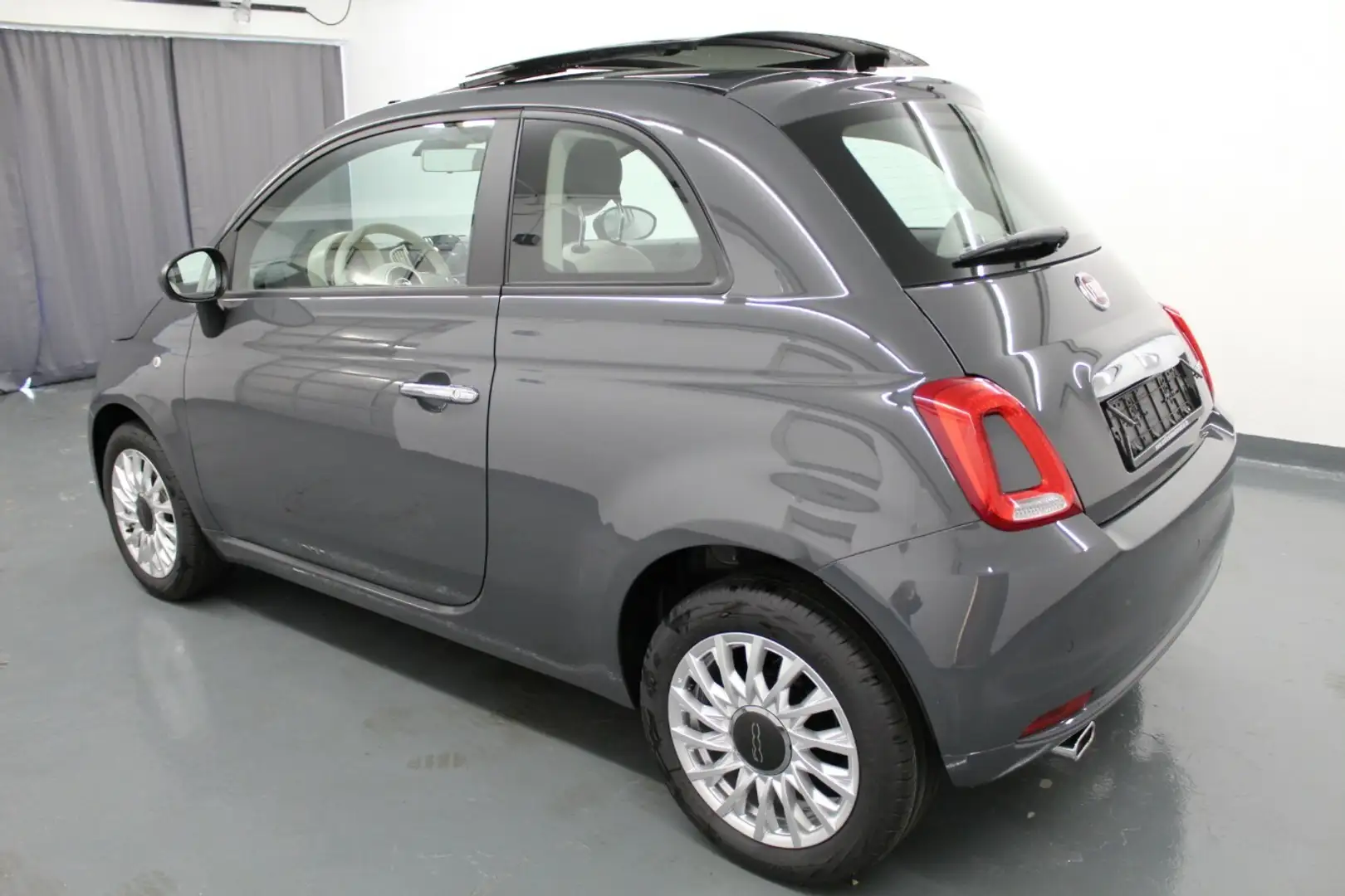 Fiat 500 1.2 Lounge DUALOGIC+SKYDOME!!! Grijs - 2