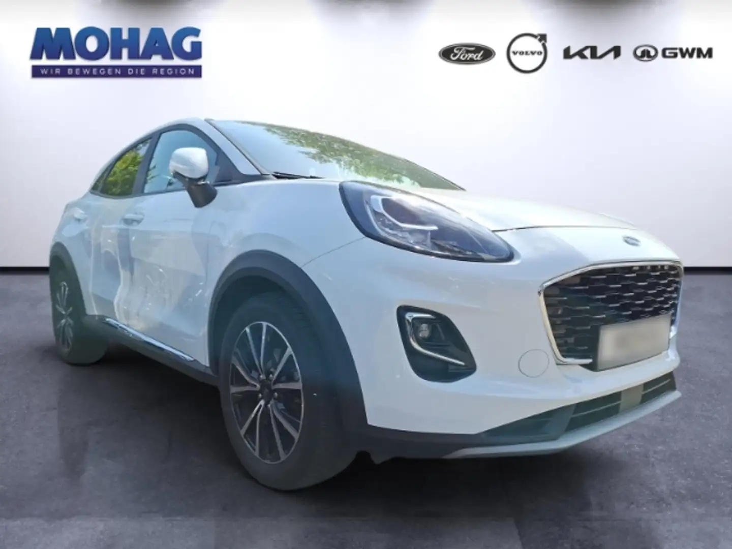 Ford Puma 1.0 EcoBoost Mild Hybrid EU6d Titanium Blanc - 2