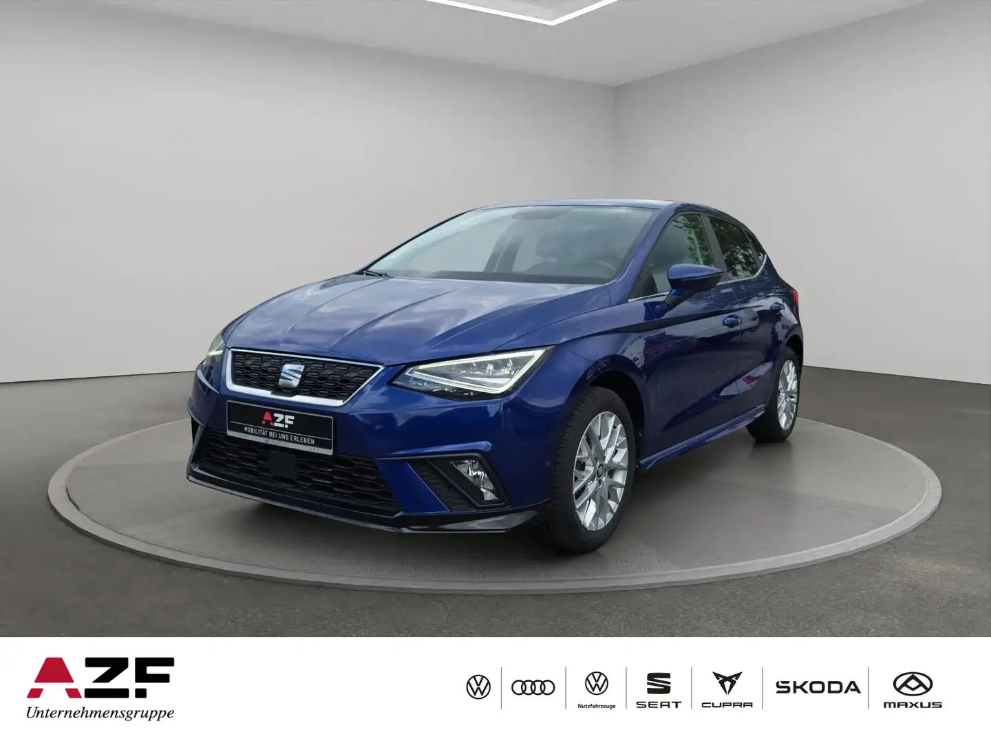 SEAT Ibiza 1.0 TSI Style NAVI+LED+FULL LINK+GRA Blu/Azzurro - 1