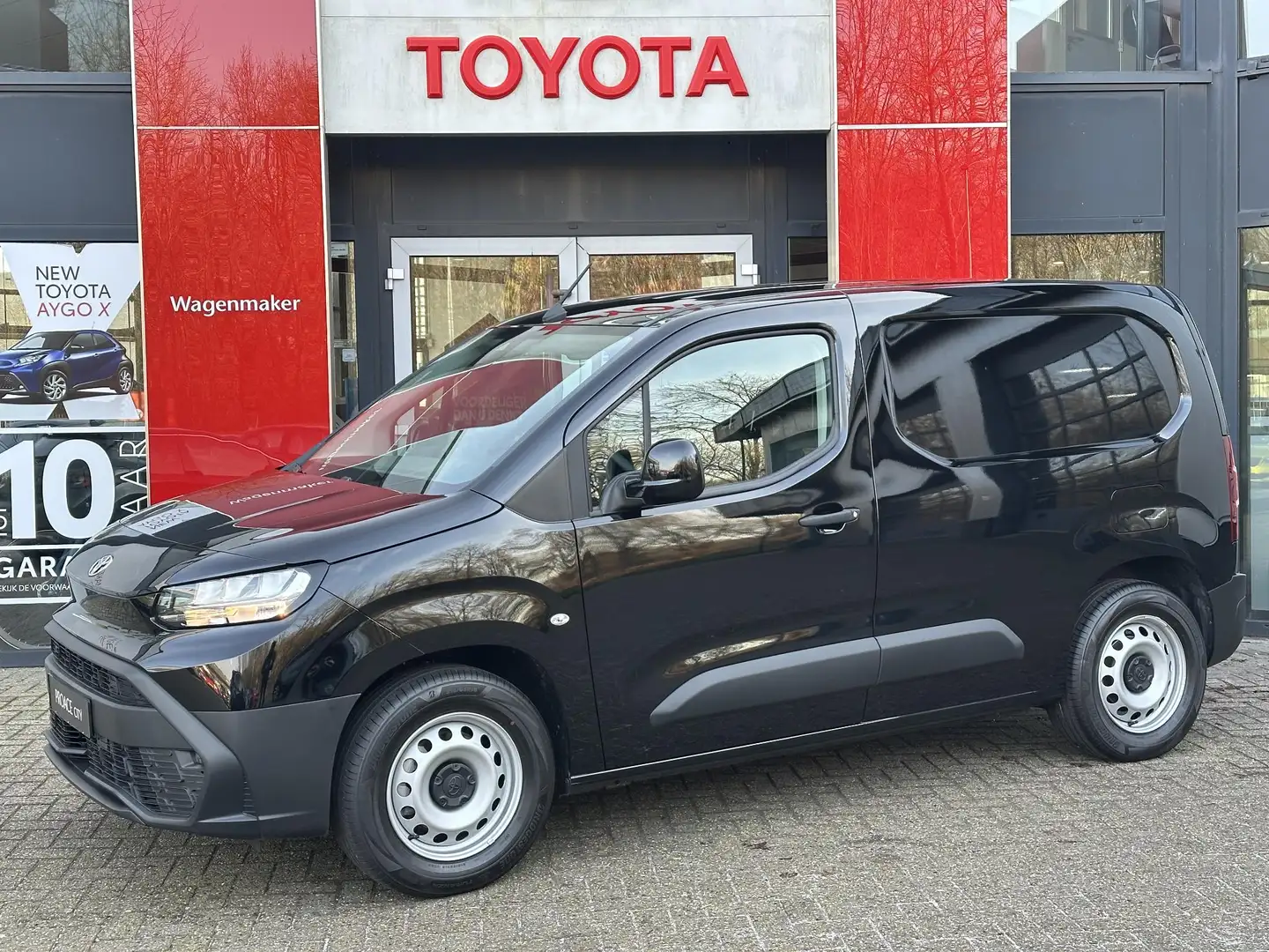 Toyota Proace City CHALLENGER 50KWH ELECTRIC NIEUW&DIRECT LEVERBAAR! Zwart - 1