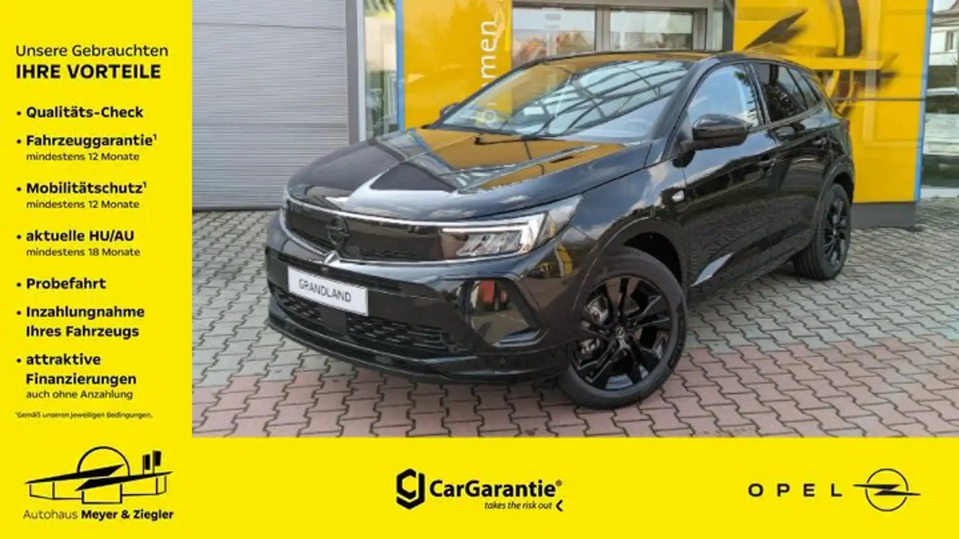Opel Grandland 1.2 DI Automatik GS Noir - 1