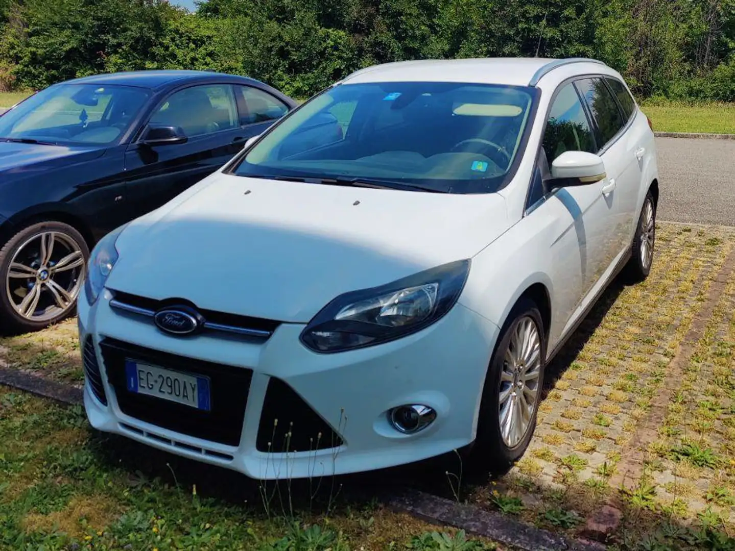 Ford Focus Focus III 2011 SW SW 1.6 tdci Titanium 115cv Bianco - 1