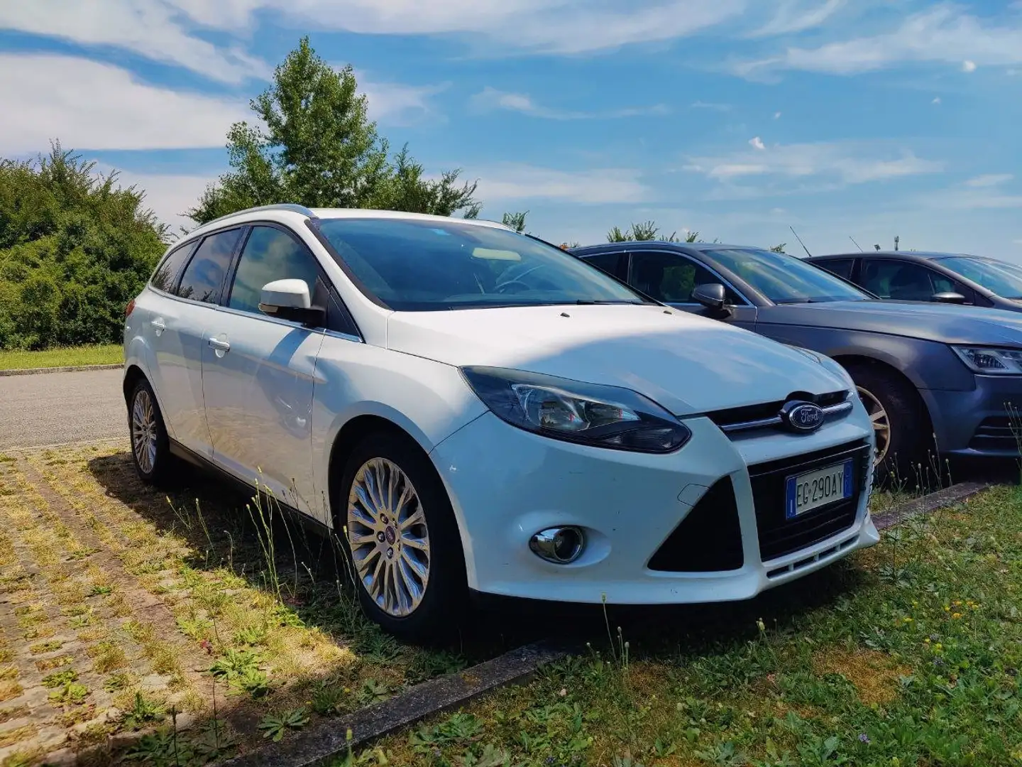 Ford Focus Focus III 2011 SW SW 1.6 tdci Titanium 115cv Bianco - 2