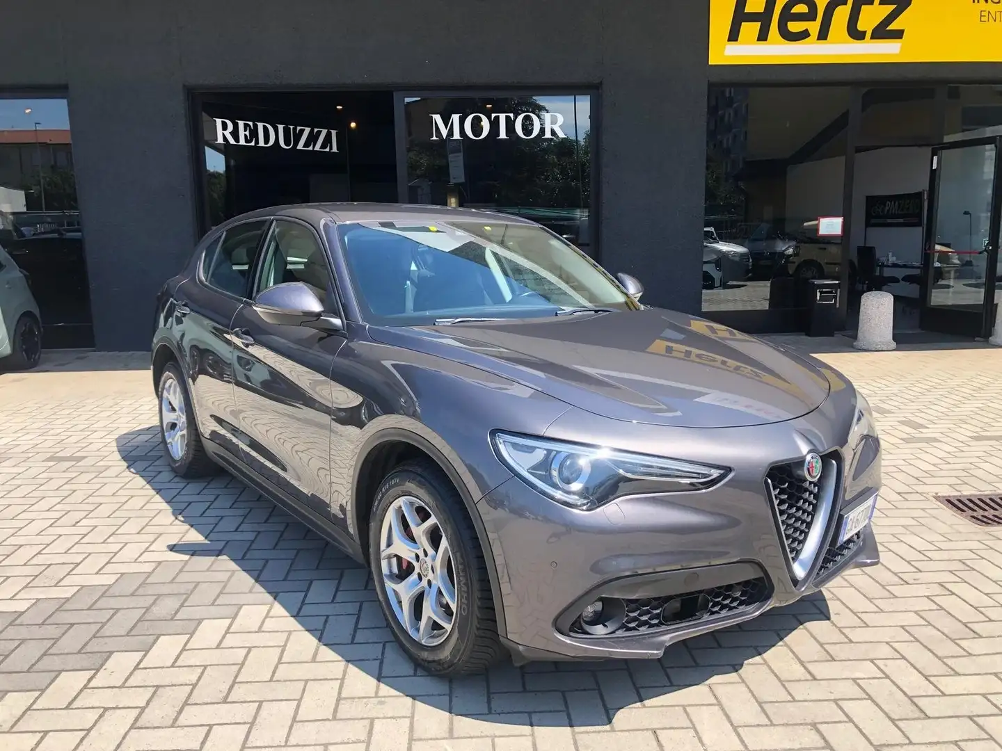 Alfa Romeo Stelvio Stelvio 2020 2.2 t Business rwd 160cv auto Gris - 1