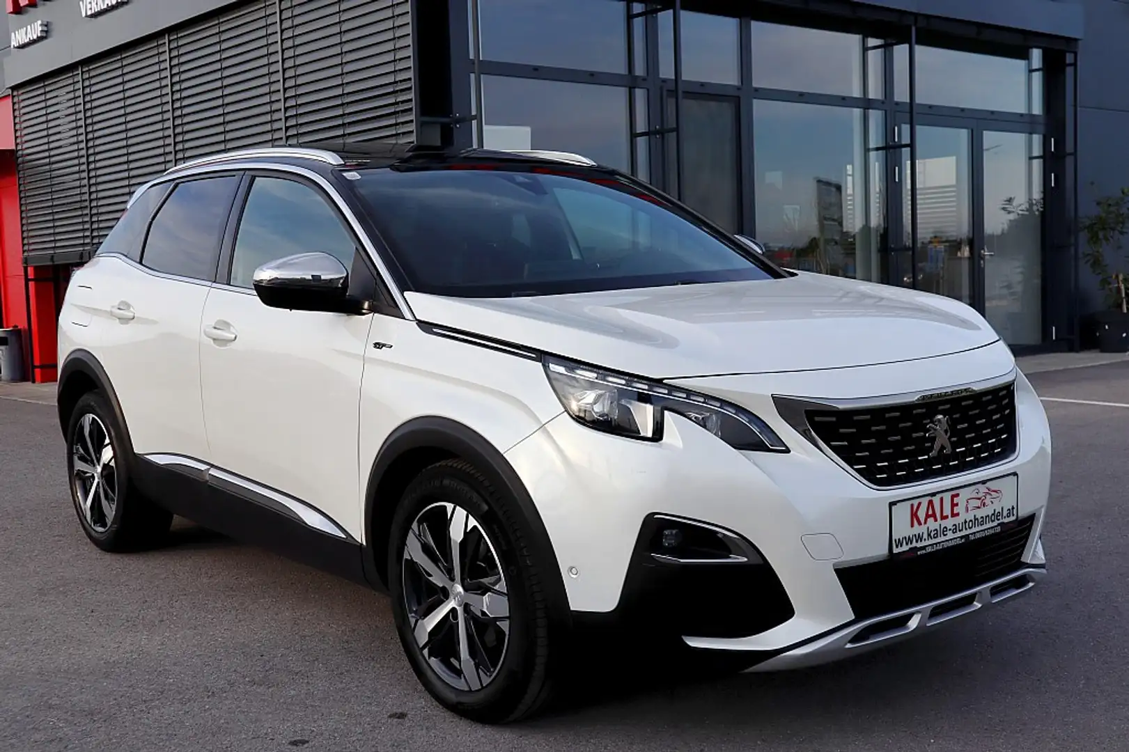 Peugeot 3008 2,0 BlueHDi 180 S&S EAT8 GT *Leder*Panoramadach* Weiß - 2