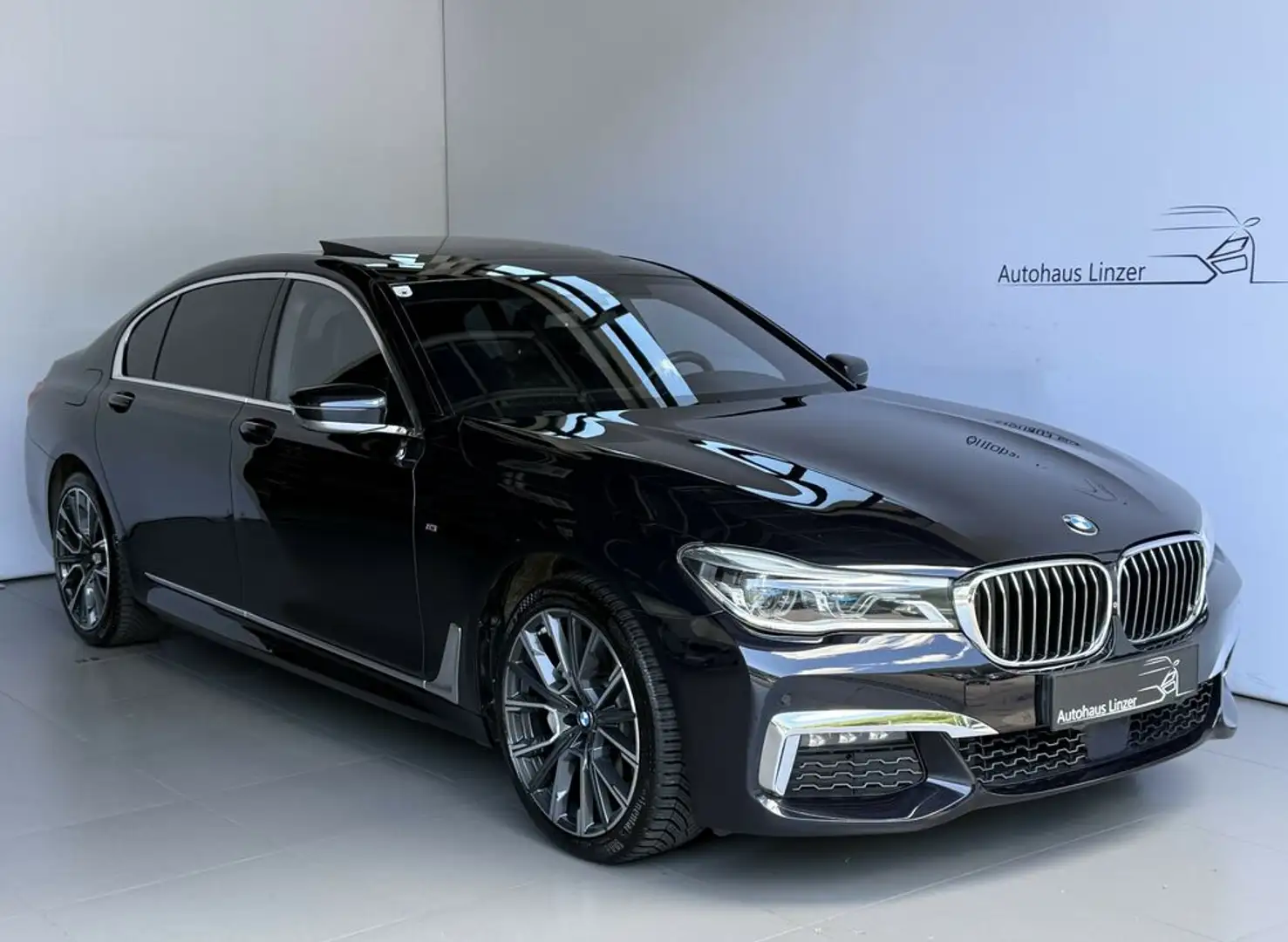 BMW 730 d xDrive Lang M Sport*ACC*Laser*Pano*H&K*20Zoll Schwarz - 1