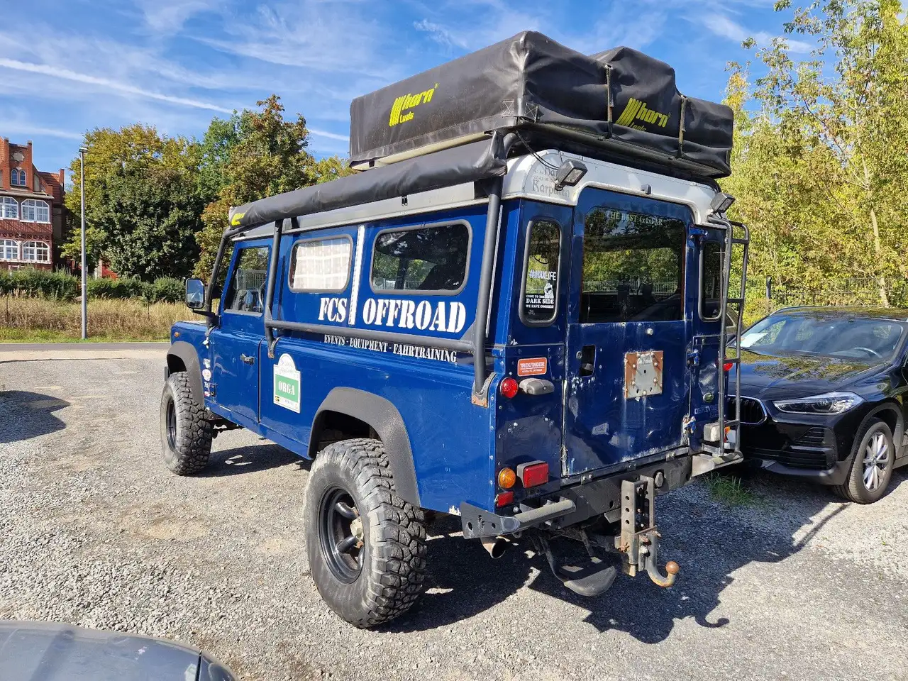 Land Rover Defender Dachzelt Seilwinde Markise, foto 8