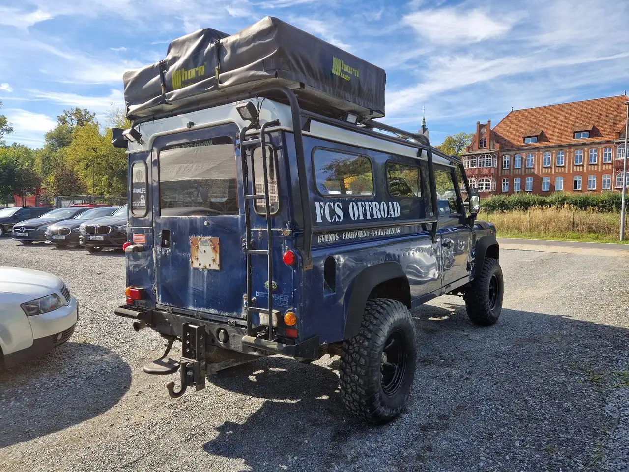 Land Rover Defender Dachzelt Seilwinde Markise, foto 6