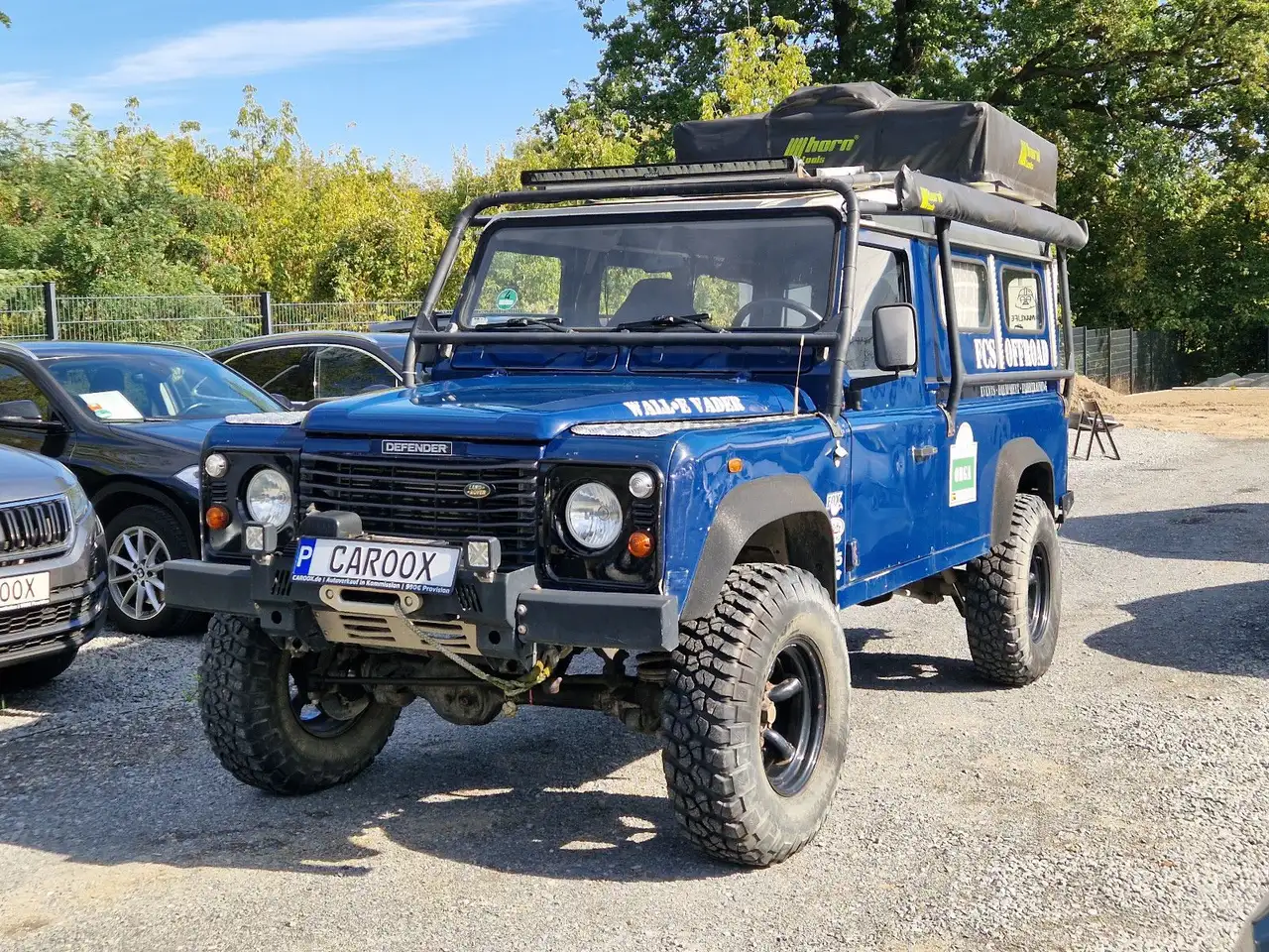 Land Rover Defender Dachzelt Seilwinde Markise, foto 2