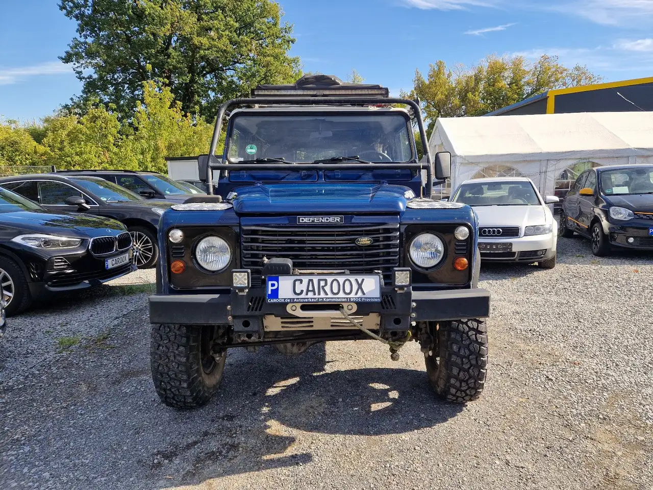 Land Rover Defender Dachzelt Seilwinde Markise, foto 4