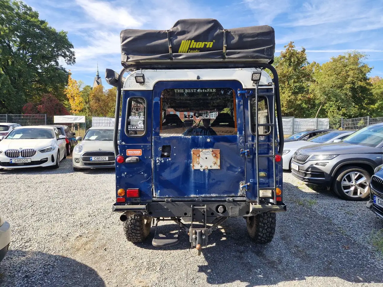 Land Rover Defender Dachzelt Seilwinde Markise, foto 7