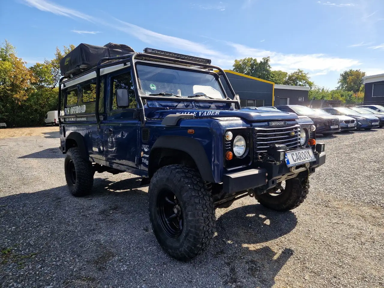 Land Rover Defender Dachzelt Seilwinde Markise, foto 5
