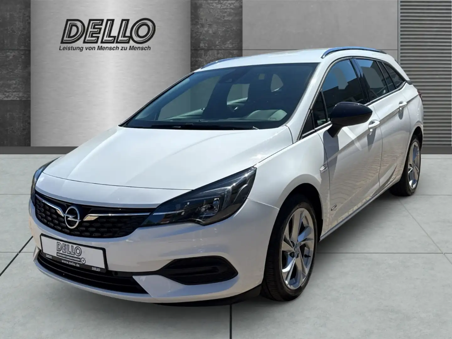 Opel Astra ST 1.5D 90kw Automatik Design & Tech AHK-abnehmbar Weiß - 1