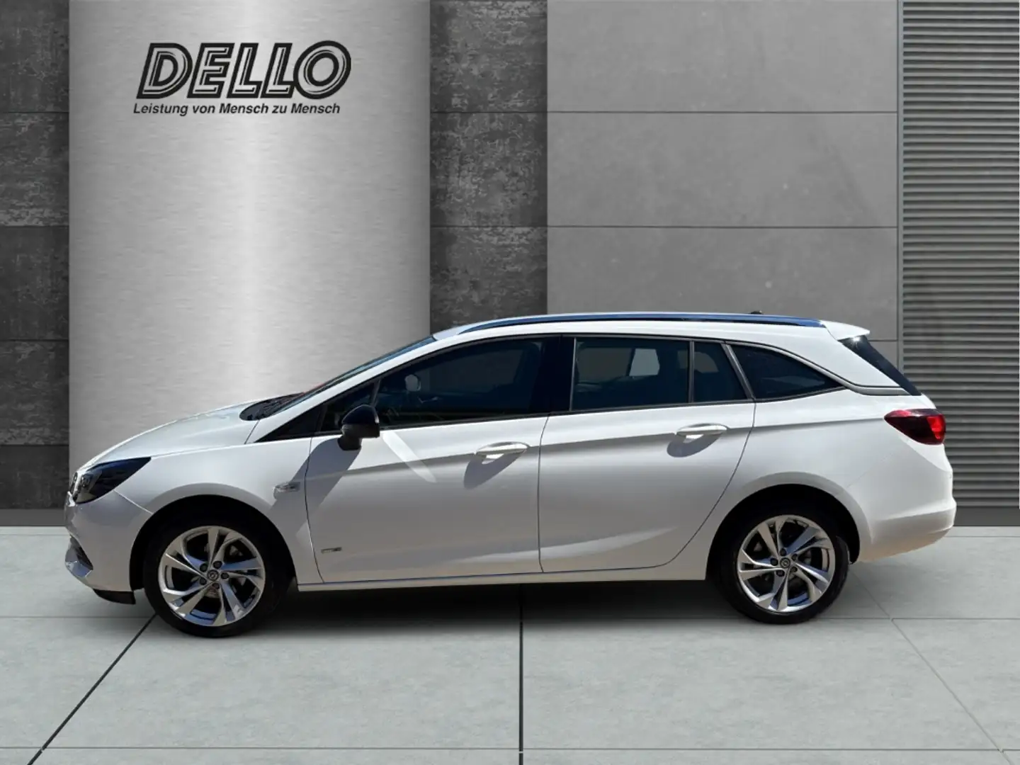 Opel Astra ST 1.5D 90kw Automatik Design & Tech AHK-abnehmbar Weiß - 2