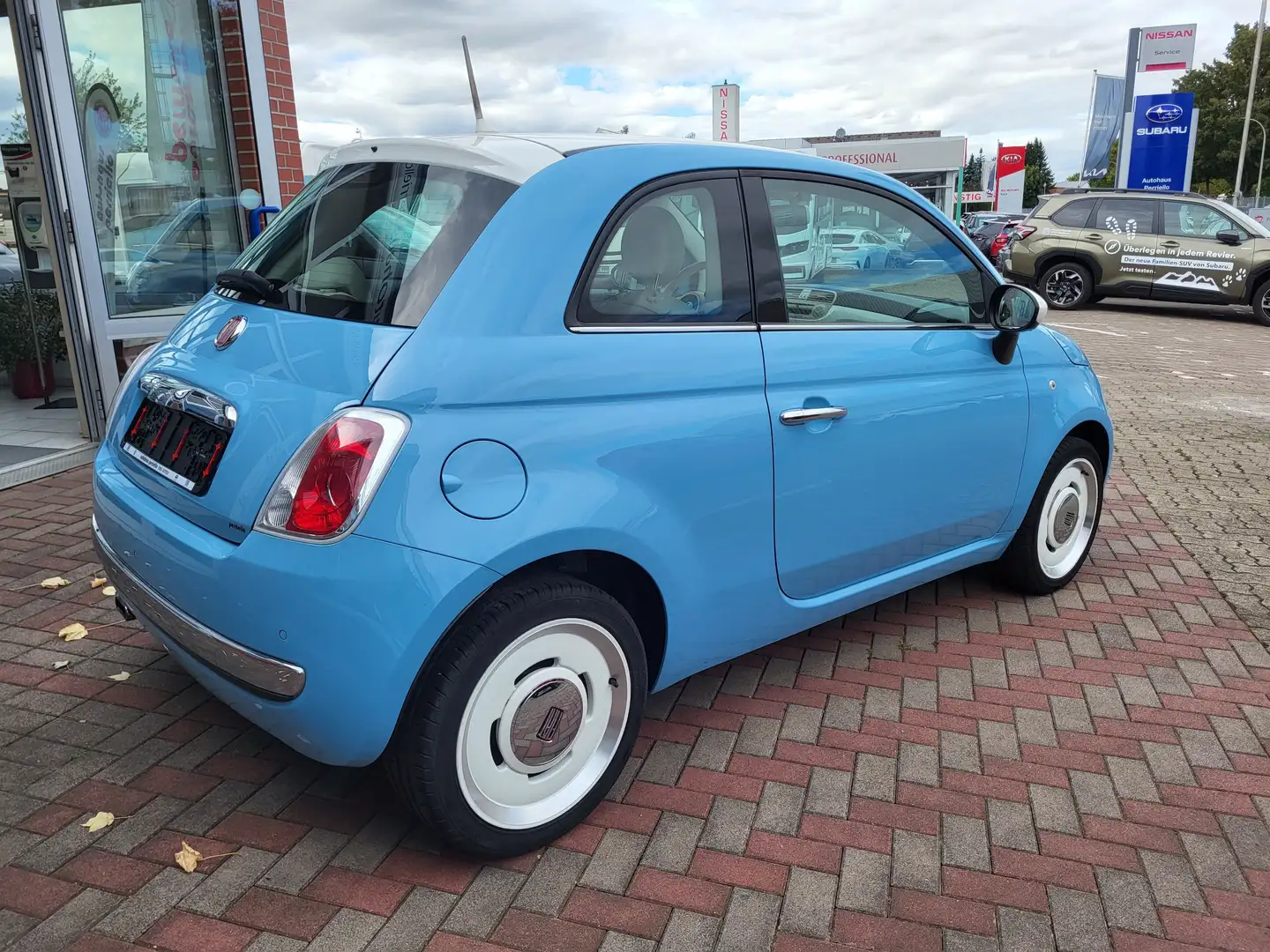 Fiat 500 Vintage'57 1.2 8V -Sondermodel- Blauw - 2