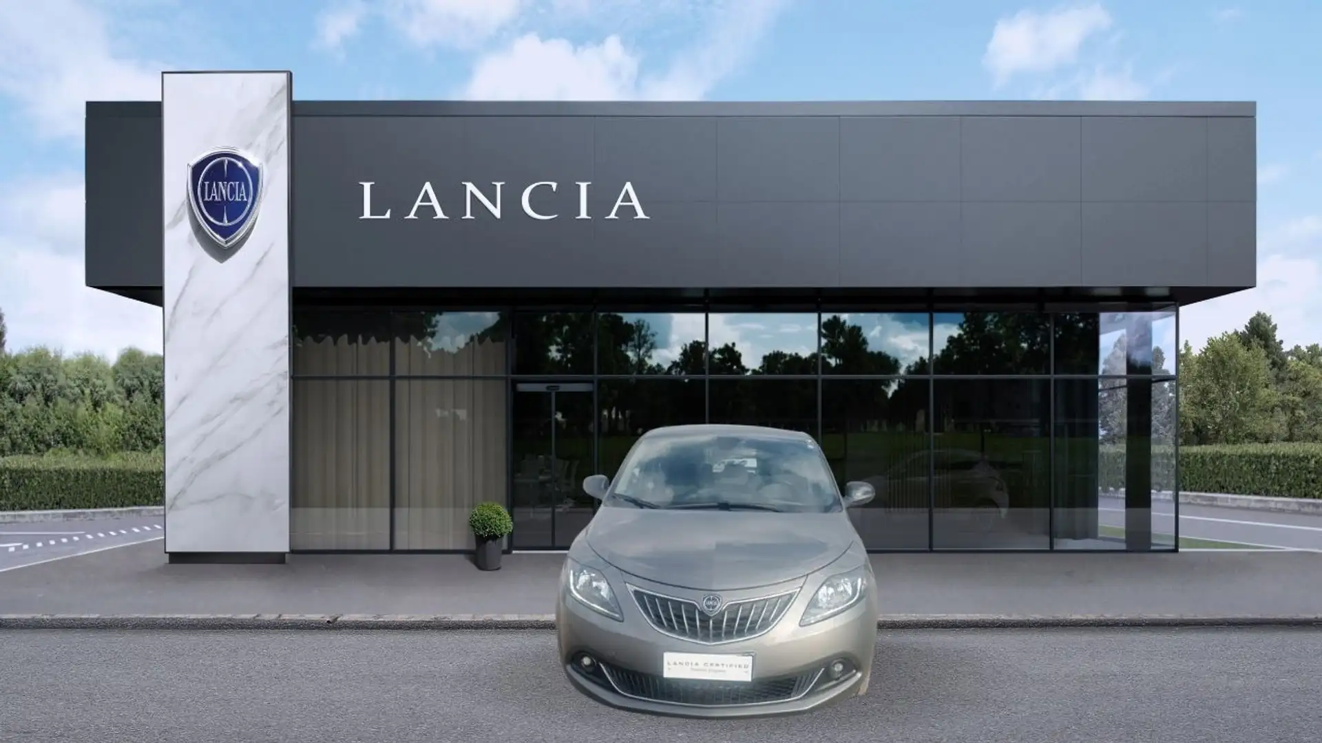 Lancia Ypsilon 1.0 FireFly 5 porte S&S Hybrid Ecochic Silver Gris - 2