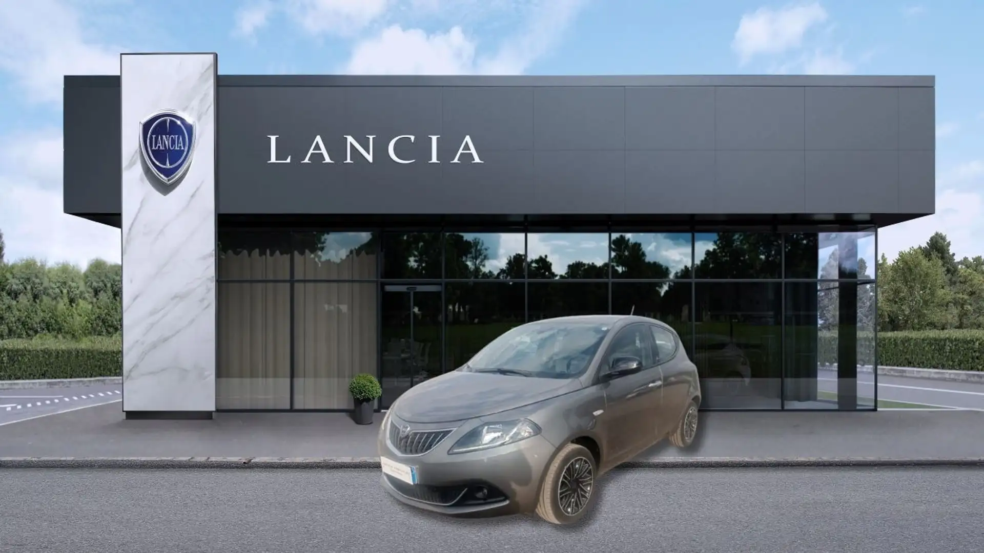 Lancia Ypsilon 1.0 FireFly 5 porte S&S Hybrid Ecochic Silver Gris - 1