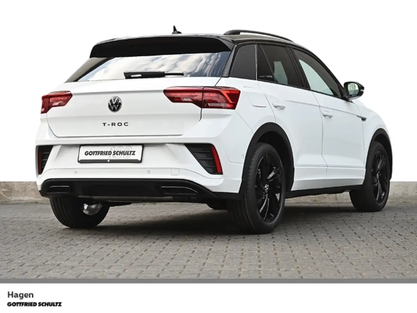 Volkswagen T-Roc R-Line 1.5 TSI DSG AHK+Kamera+Navi Blanc - 2