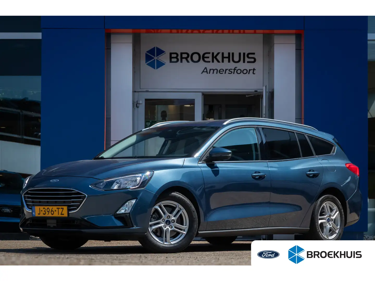 Ford Focus Wagon 1.0 EcoBoost Trend Edition Business| Stuur/s Blauw - 1