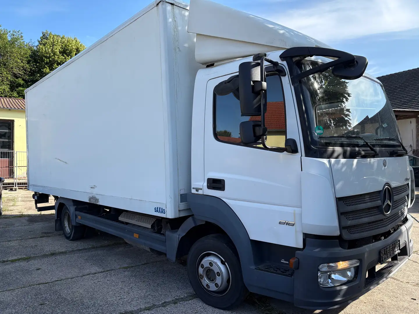 Mercedes-Benz Atego 818, Euro6,Klima,Ladebordwand,HU/AU  Neu Blanc - 1