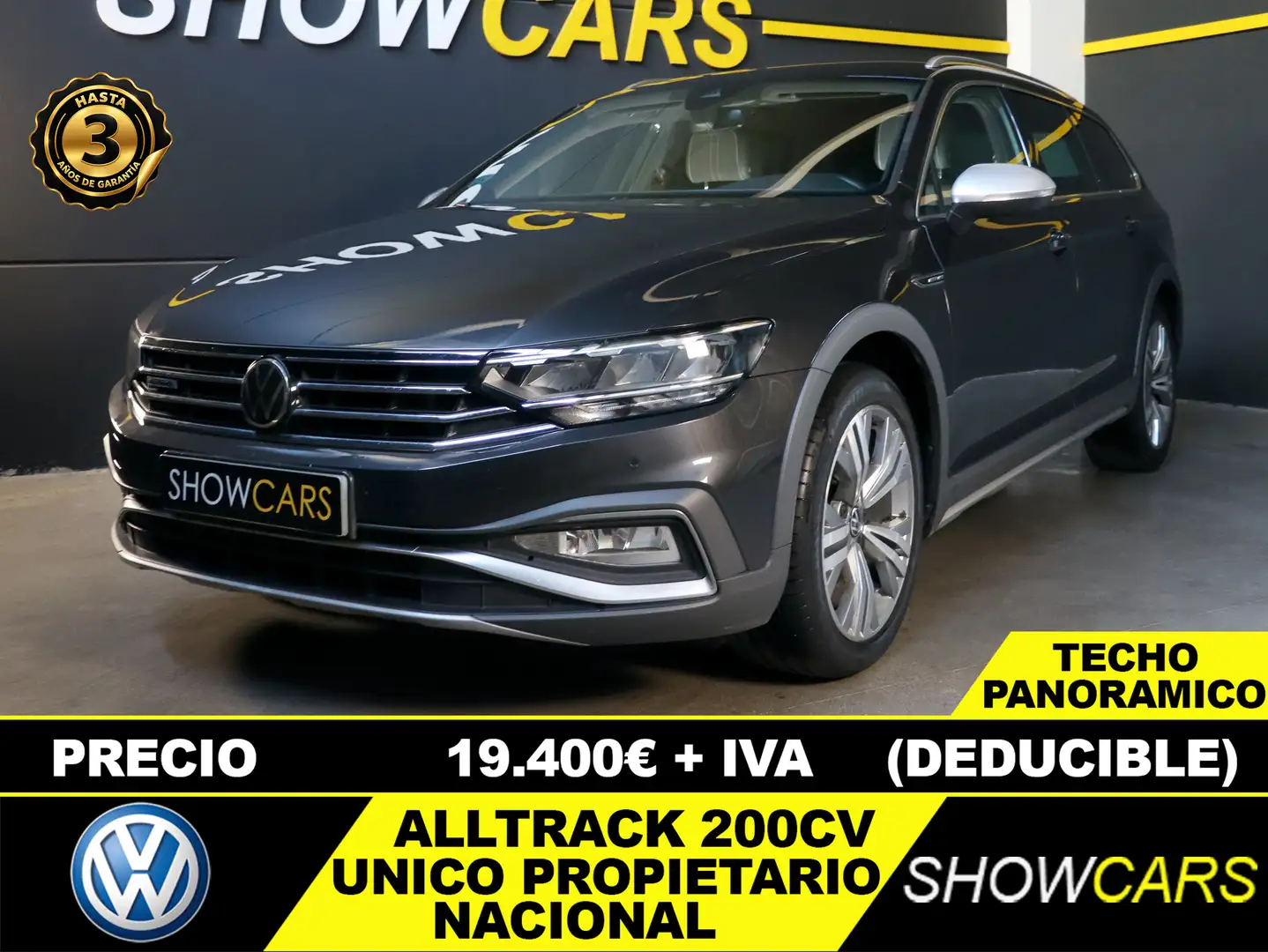 Volkswagen Passat Alltrack 2.0TDI 4Motion DSG 147kW Gris - 1