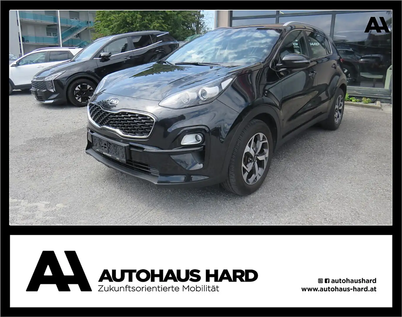 Kia Sportage 1,6 CRDI SCR MHD Silber DCT Aut. Schwarz - 1