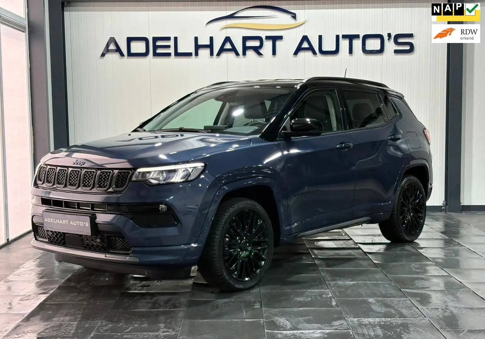 Jeep Compass 4xe 240 Plug-in Hybrid Electric Automaat / Navigat Blauw - 1