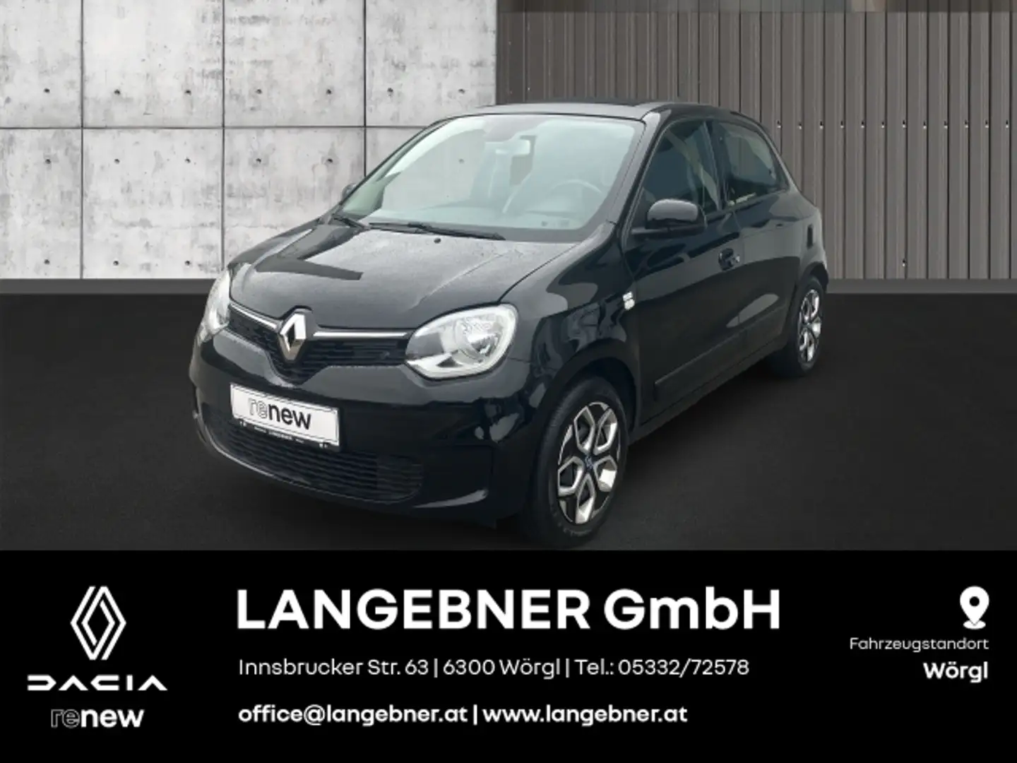 Renault Twingo Elektric ZEN R80 Schwarz - 1