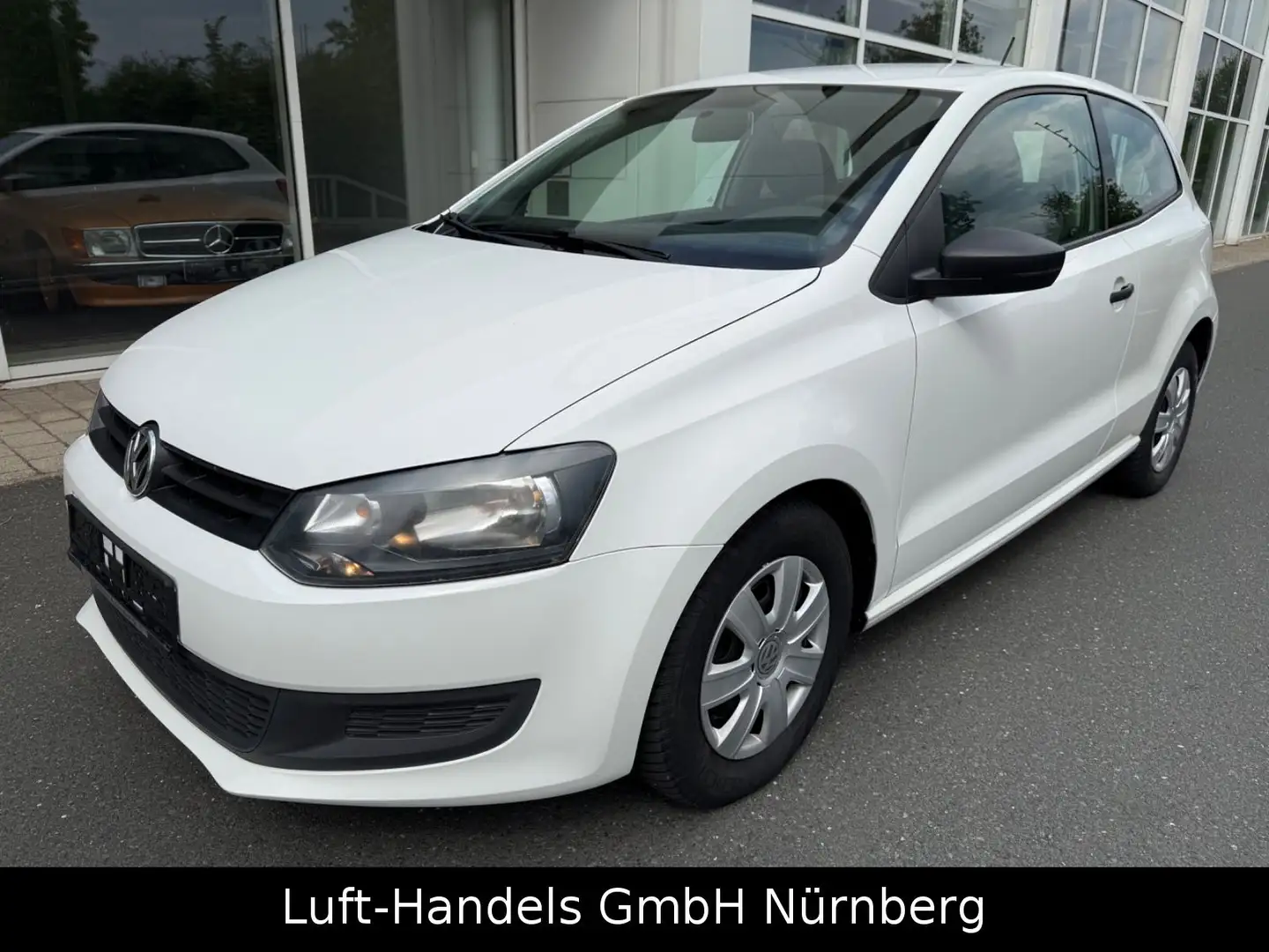 Volkswagen Polo V Trendline 1.2 Klima 1.Hand Euro5 Allwette White - 1